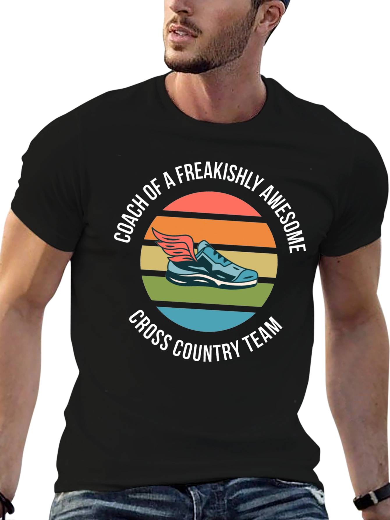Coach of a Freakishly Awesome Cross Country Team T-Shirt