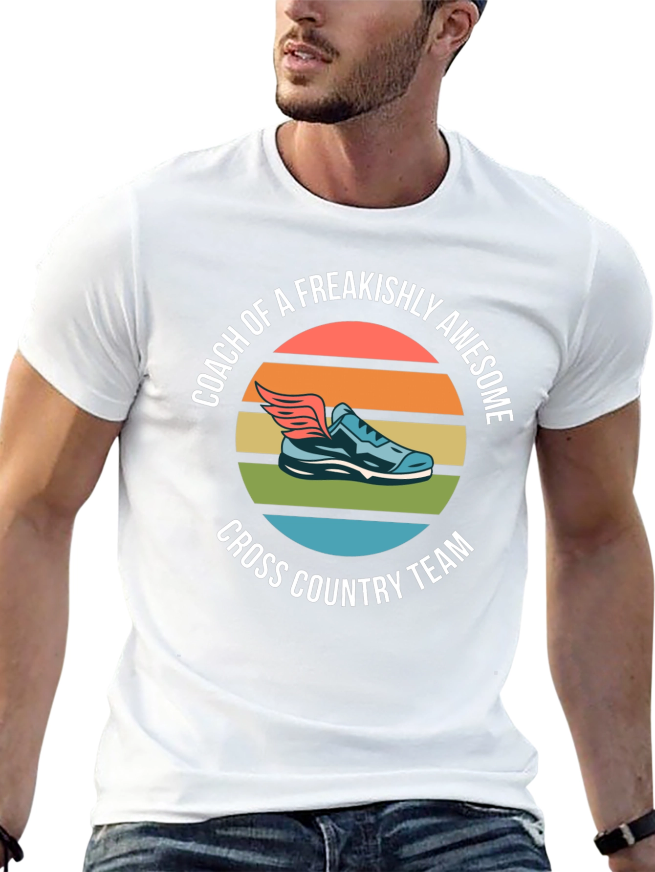 Coach of a Freakishly Awesome Cross Country Team T-Shirt