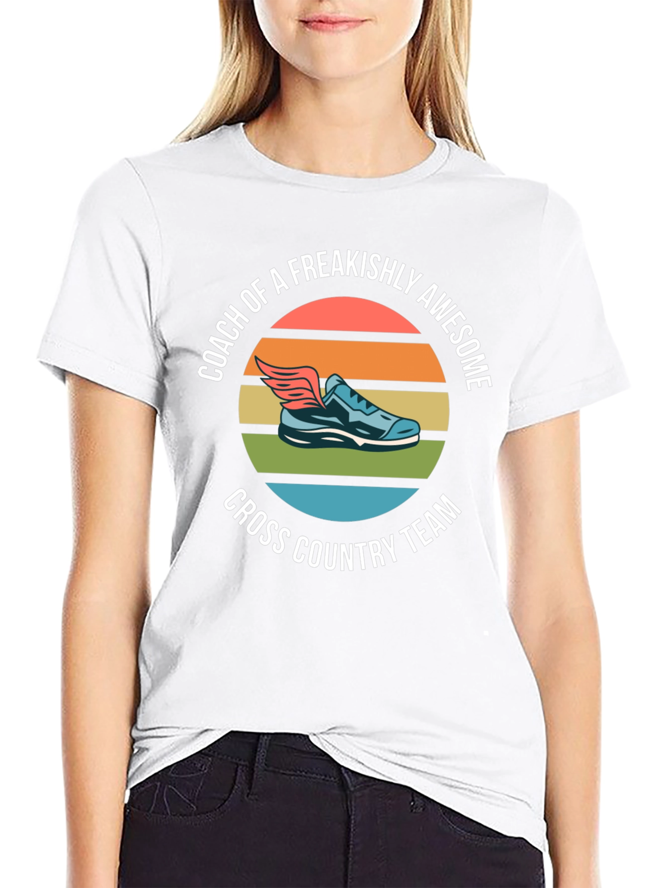 Coach of a Freakishly Awesome Cross Country Team T-Shirt
