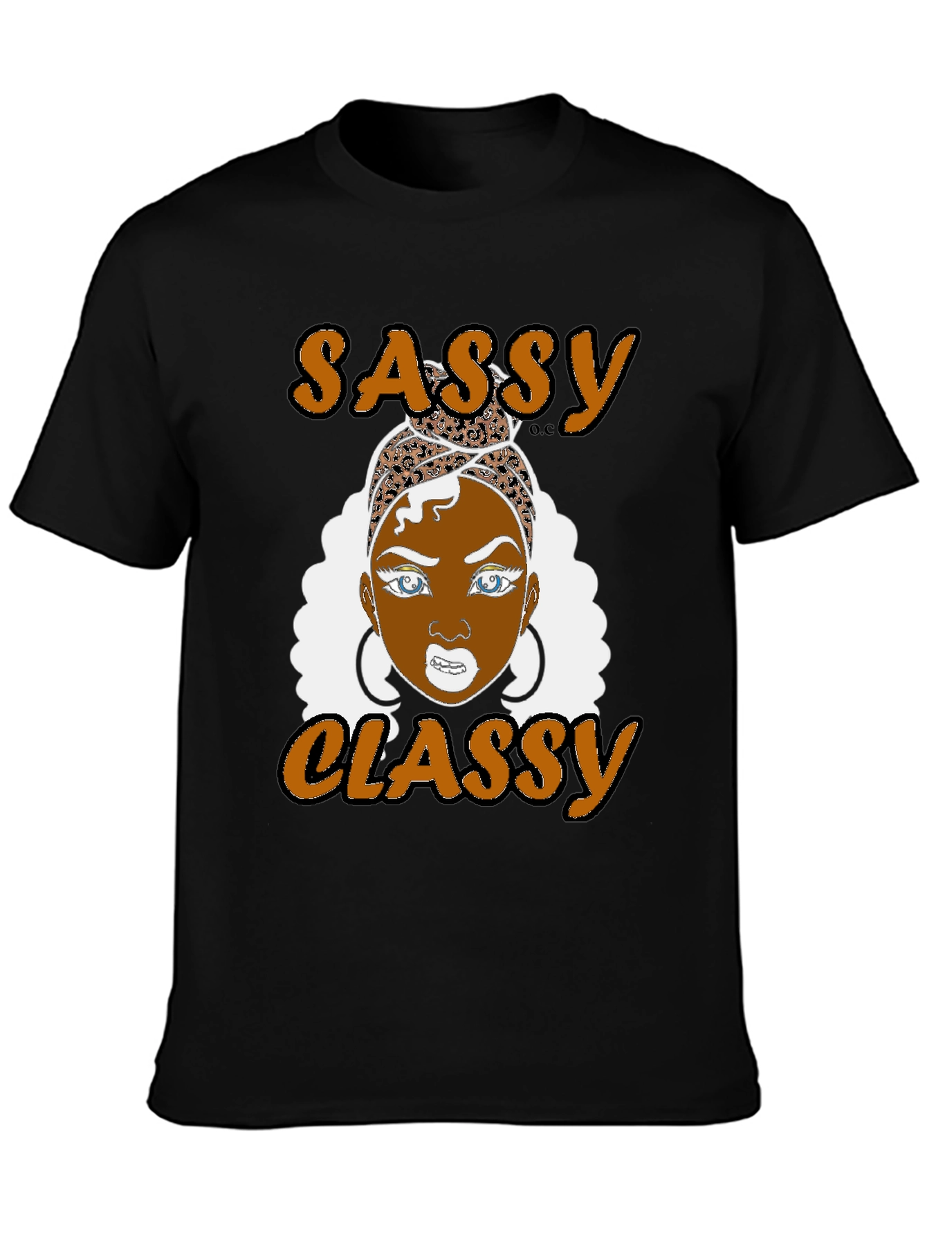 Sassy Classy Graphic T-Shirt - Black