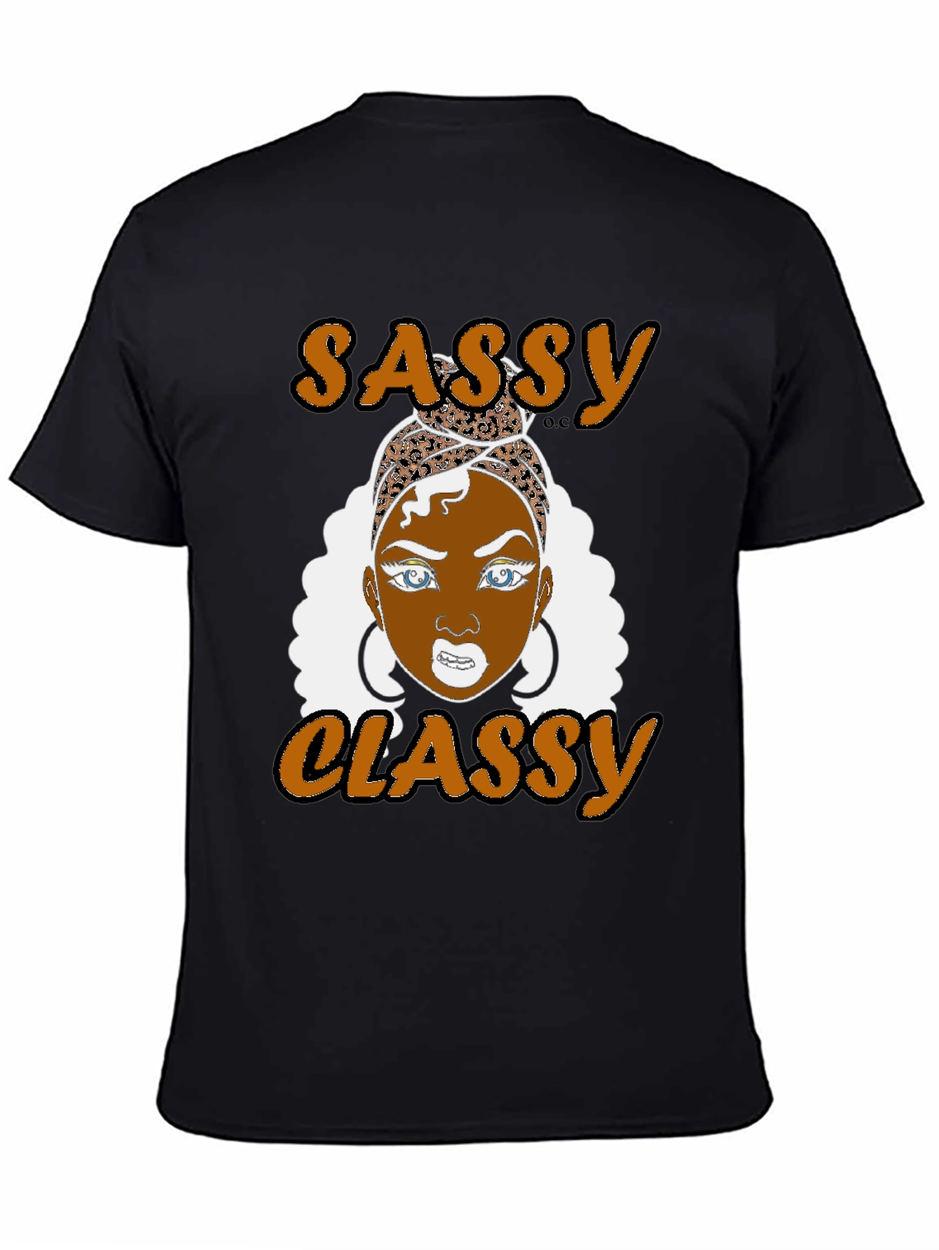 Sassy Classy Graphic T-Shirt - Black