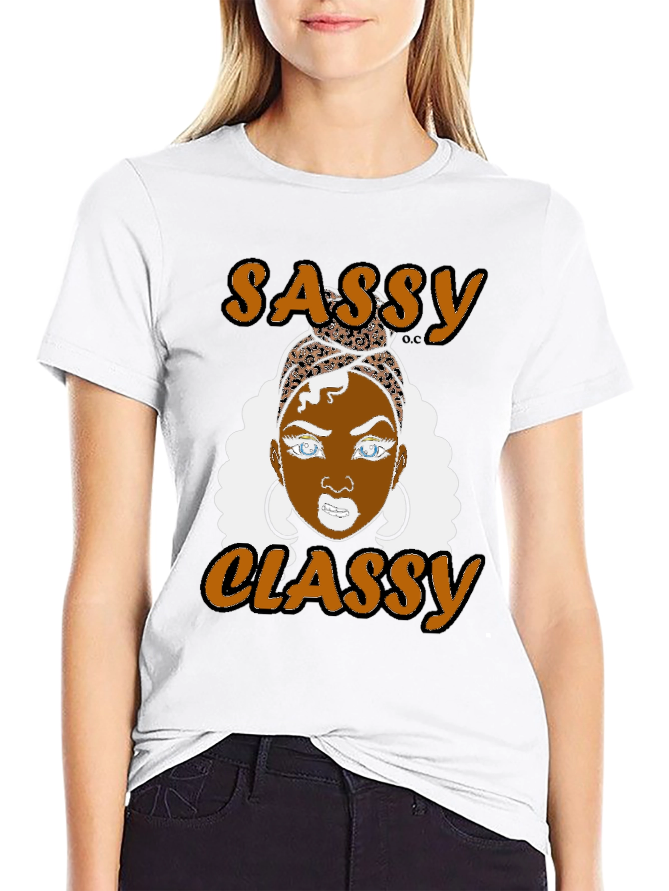 Sassy Classy Graphic T-Shirt - Black