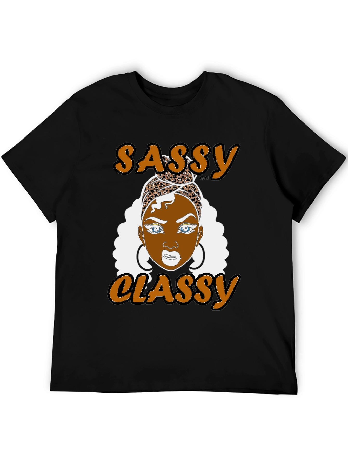 Sassy Classy Graphic T-Shirt - Black