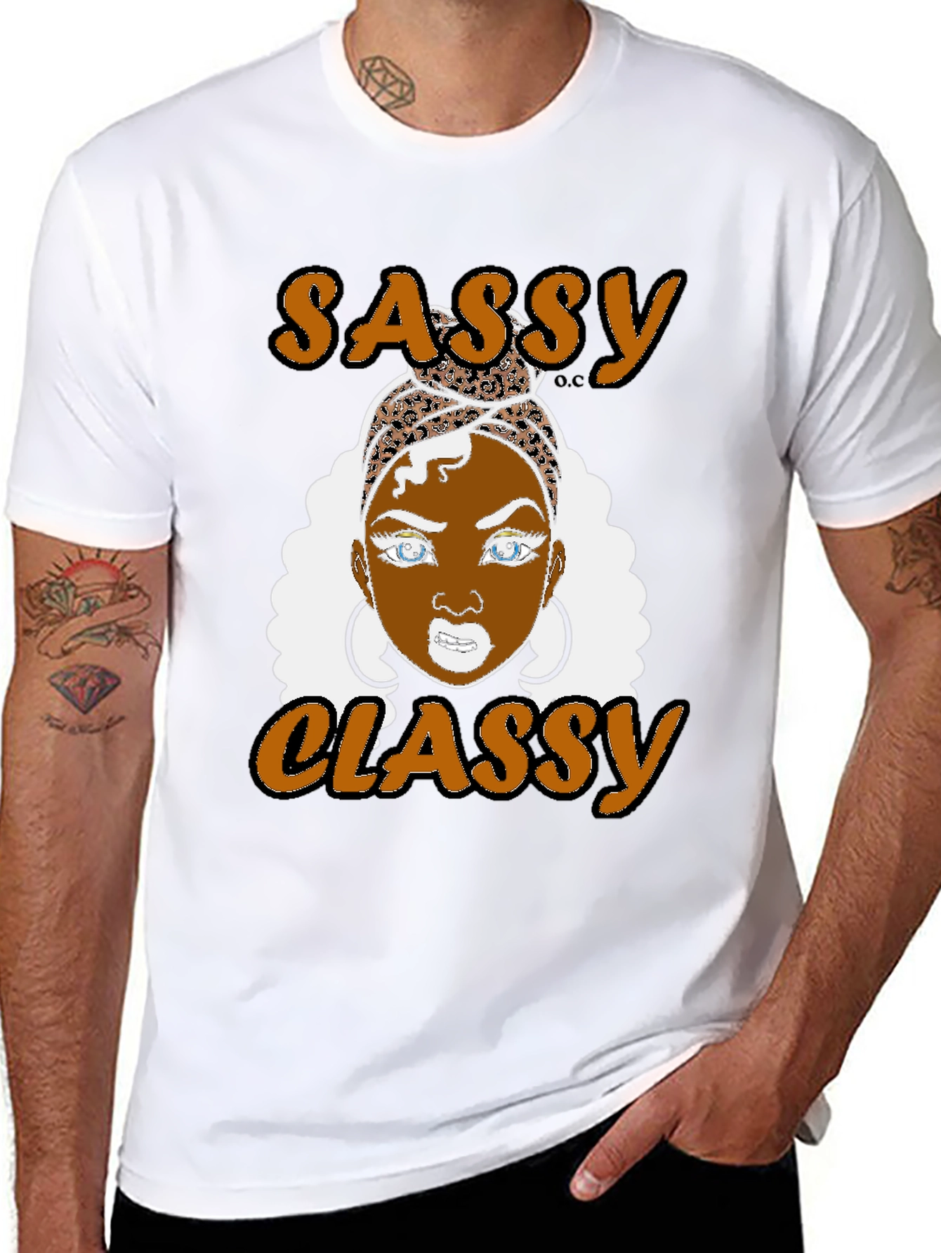 Sassy Classy Graphic T-Shirt - Black