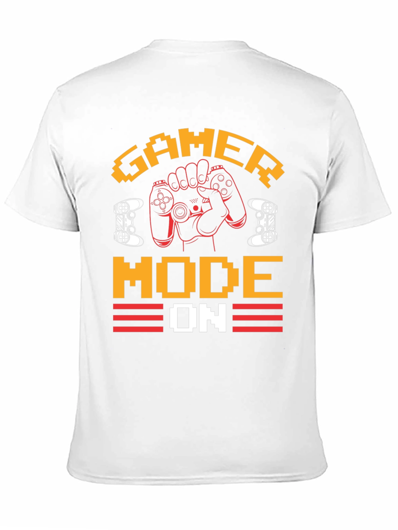 Gamer Mode On Pixelated T-Shirt