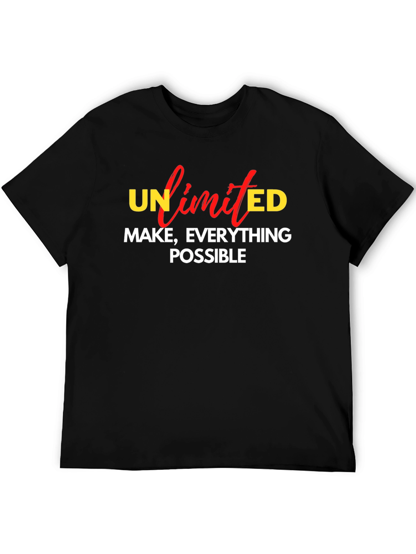 Unlimited Possibilities Graphic Tee - Black