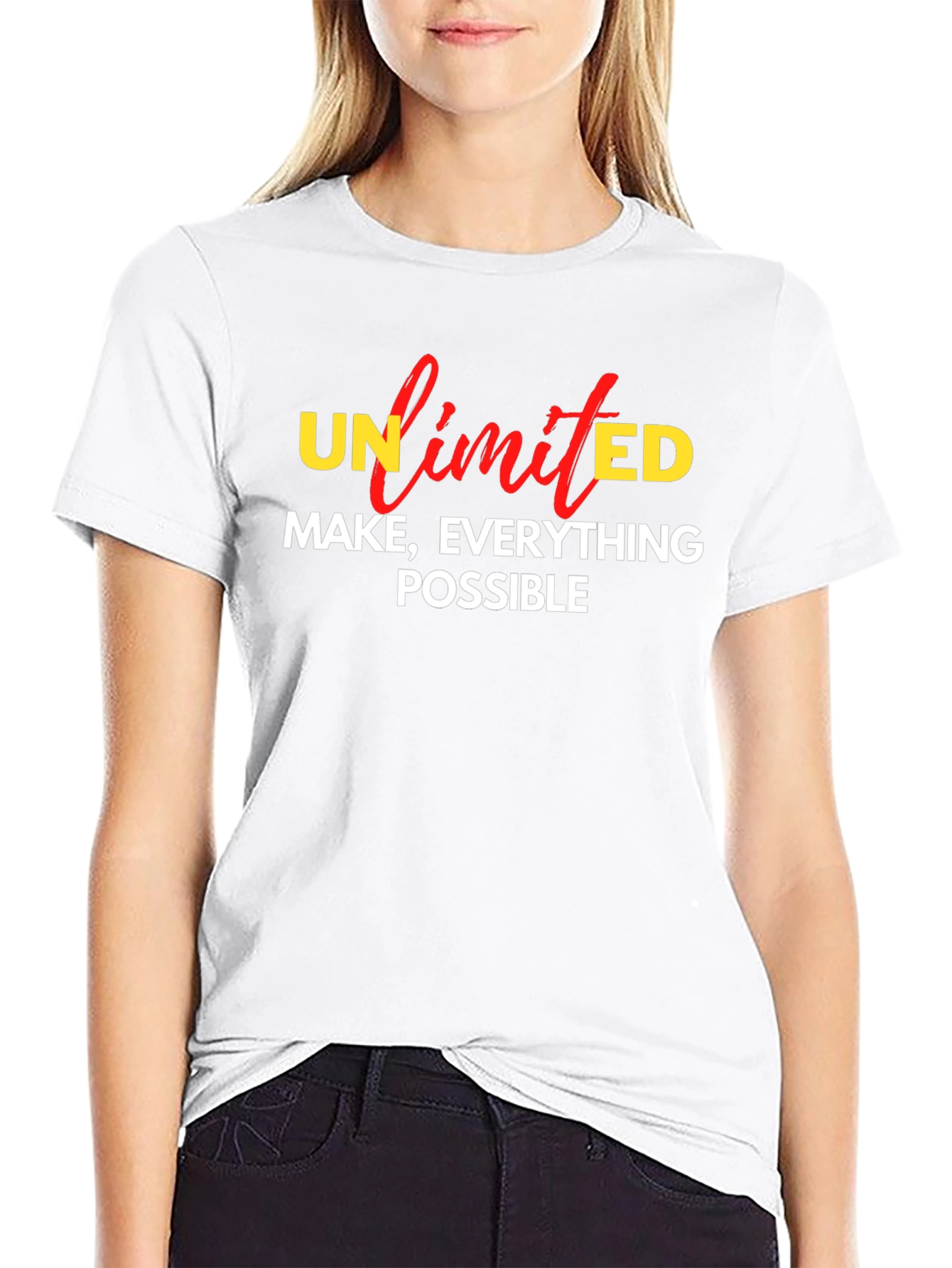 Unlimited Possibilities Graphic Tee - Black