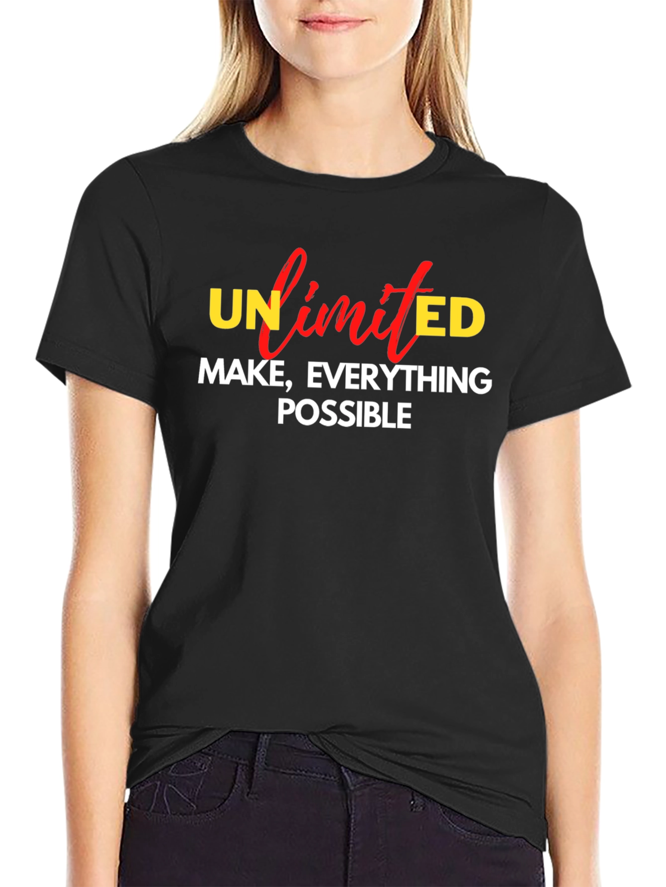 Unlimited Possibilities Graphic Tee - Black