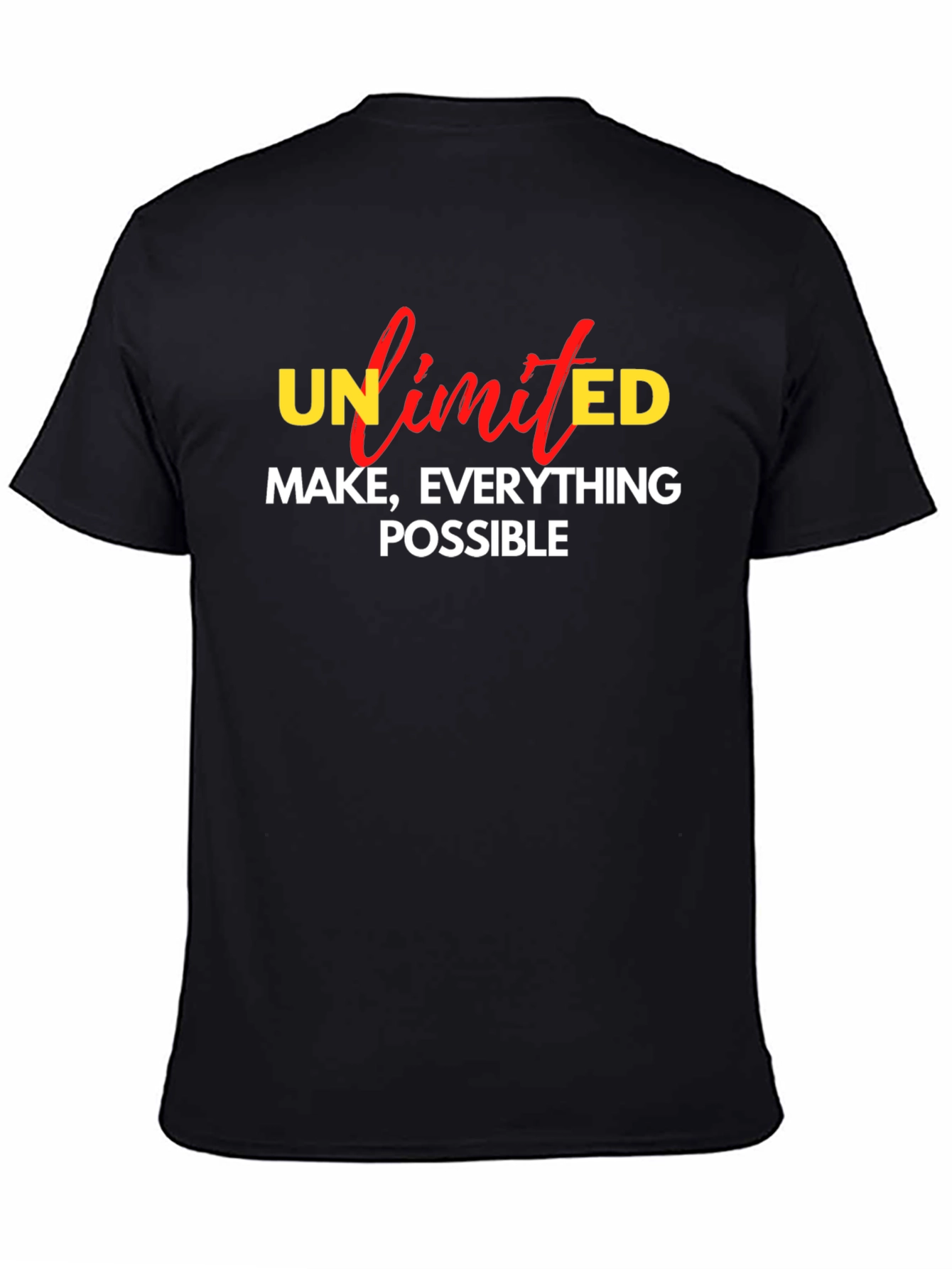 Unlimited Possibilities Graphic Tee - Black