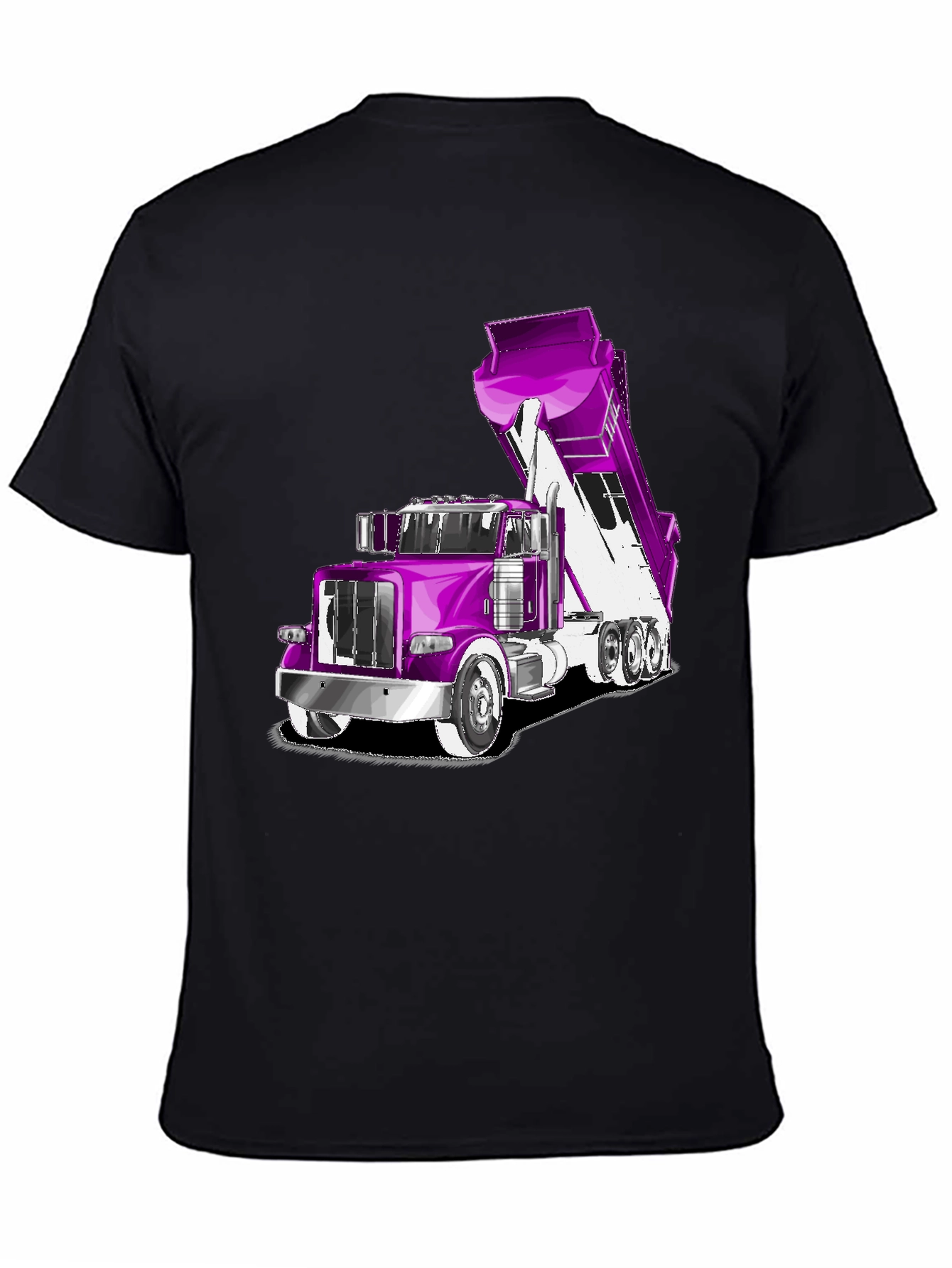 Truck Graphic T-Shirt - Black