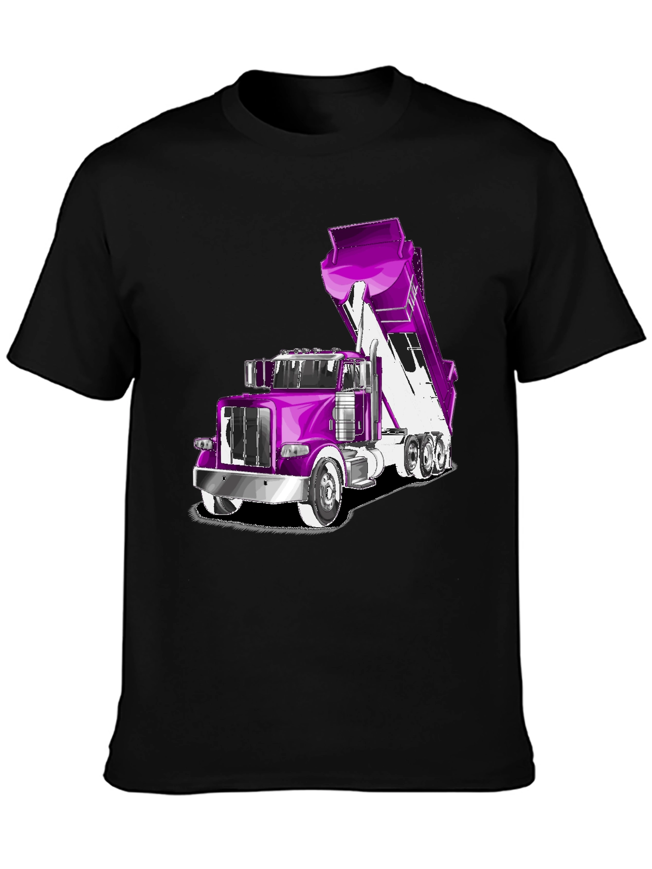 Truck Graphic T-Shirt - Black