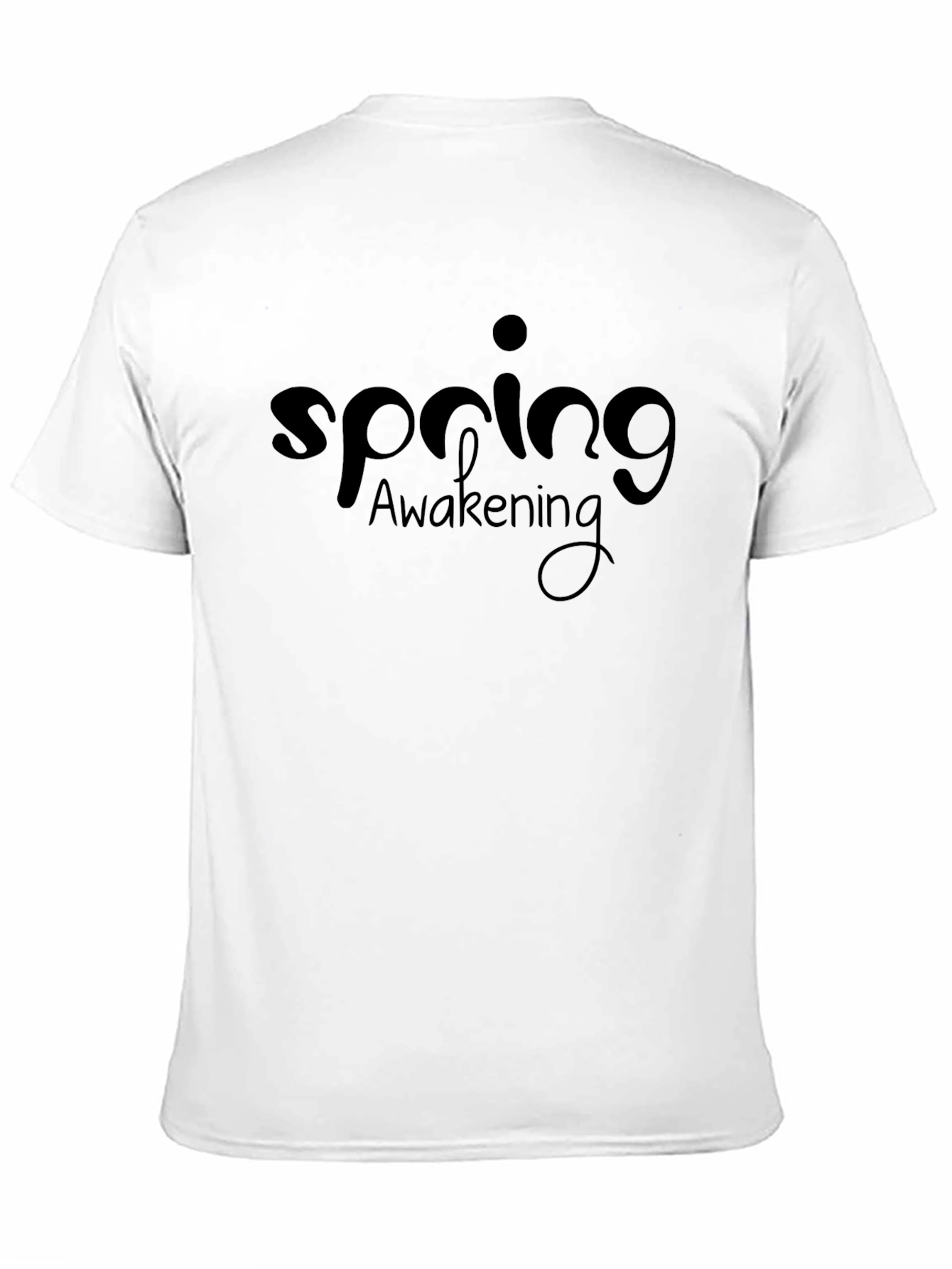 Spring Awakening Black T-Shirt