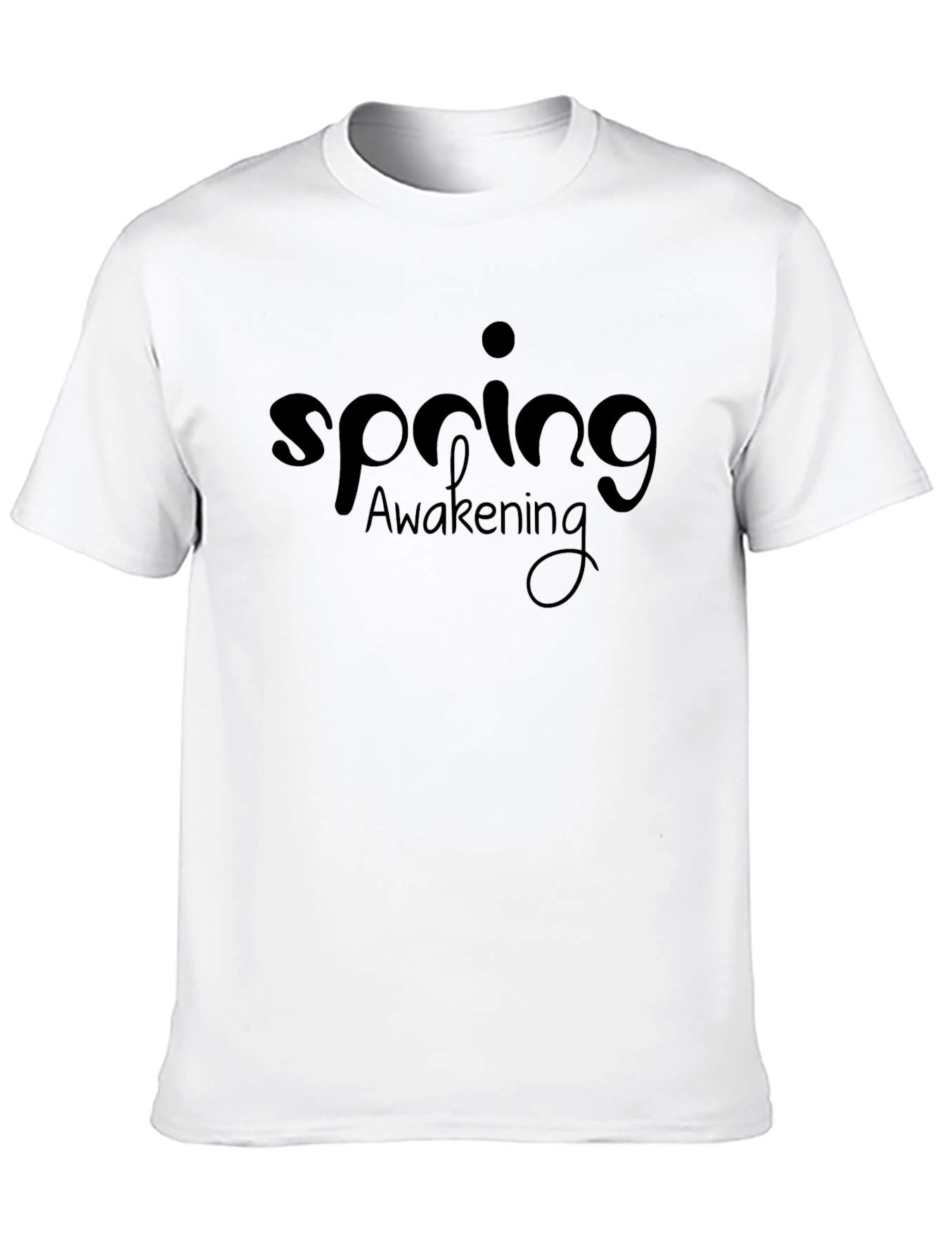 Spring Awakening Black T-Shirt