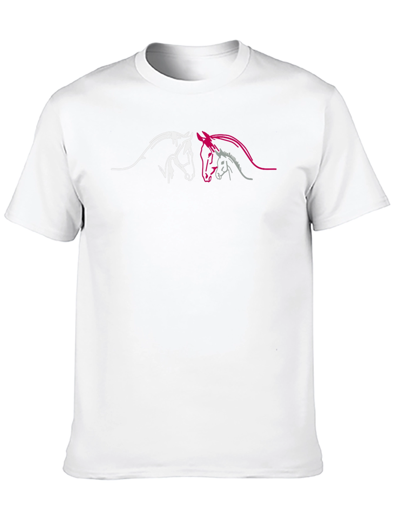Horse Lovers Black T-Shirt