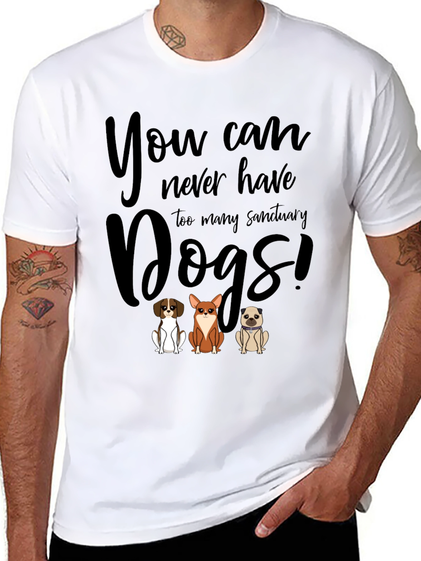 You Can Never Have Too Many Dogs T-Shirt