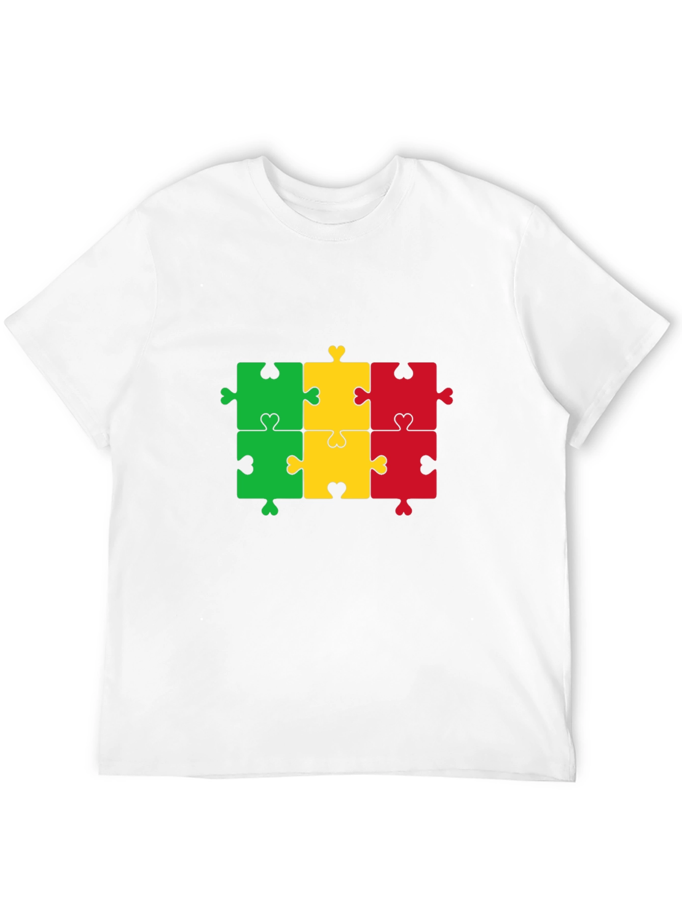Puzzle Piece T-Shirt - Black