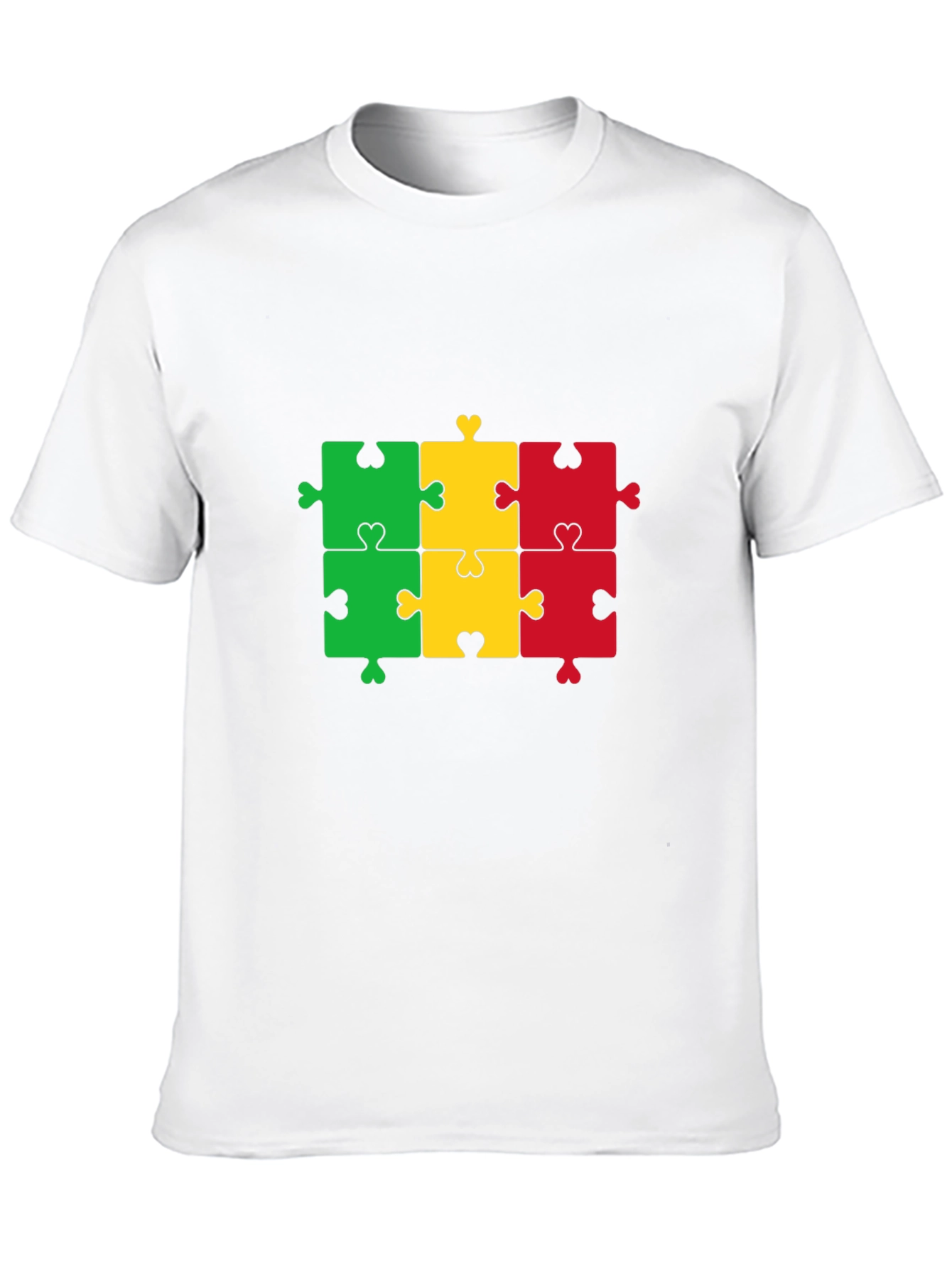Puzzle Piece T-Shirt - Black
