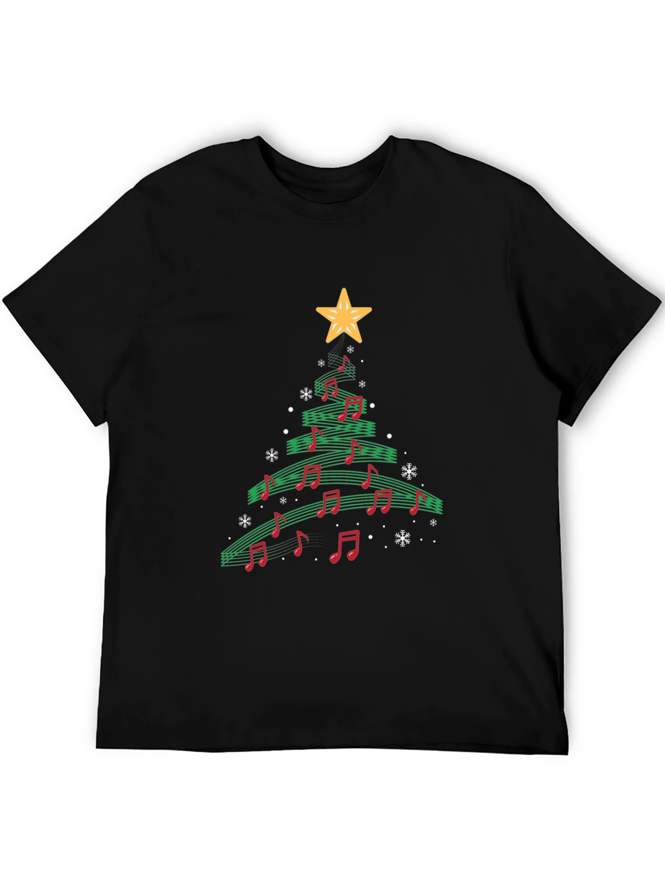 Christmas Music Tree T-Shirt