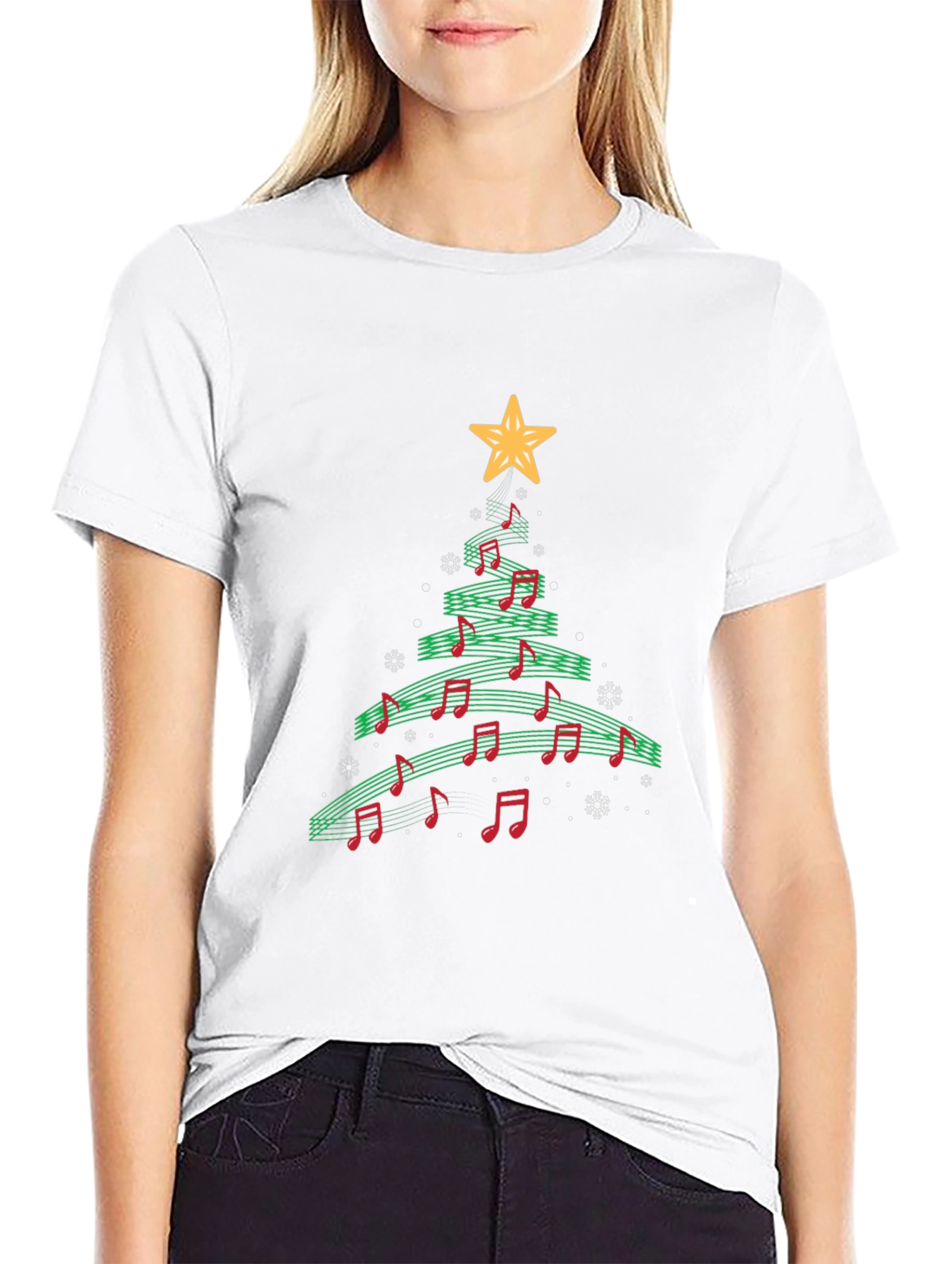 Christmas Music Tree T-Shirt