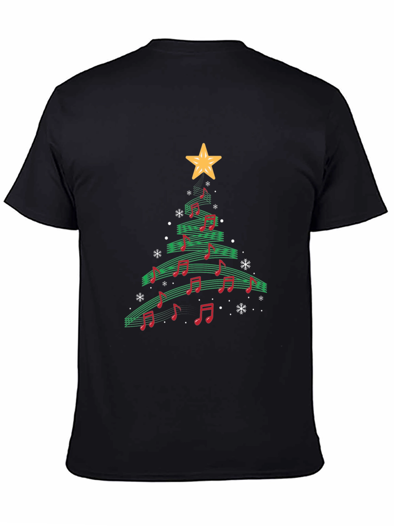Christmas Music Tree T-Shirt
