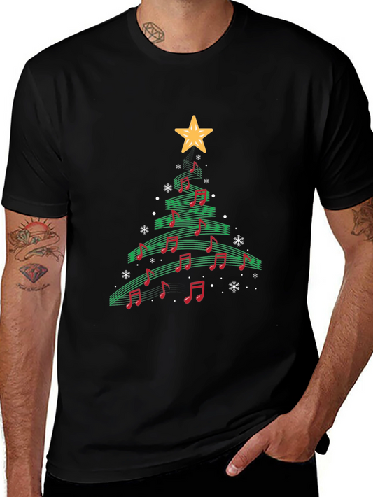 Christmas Music Tree T-Shirt