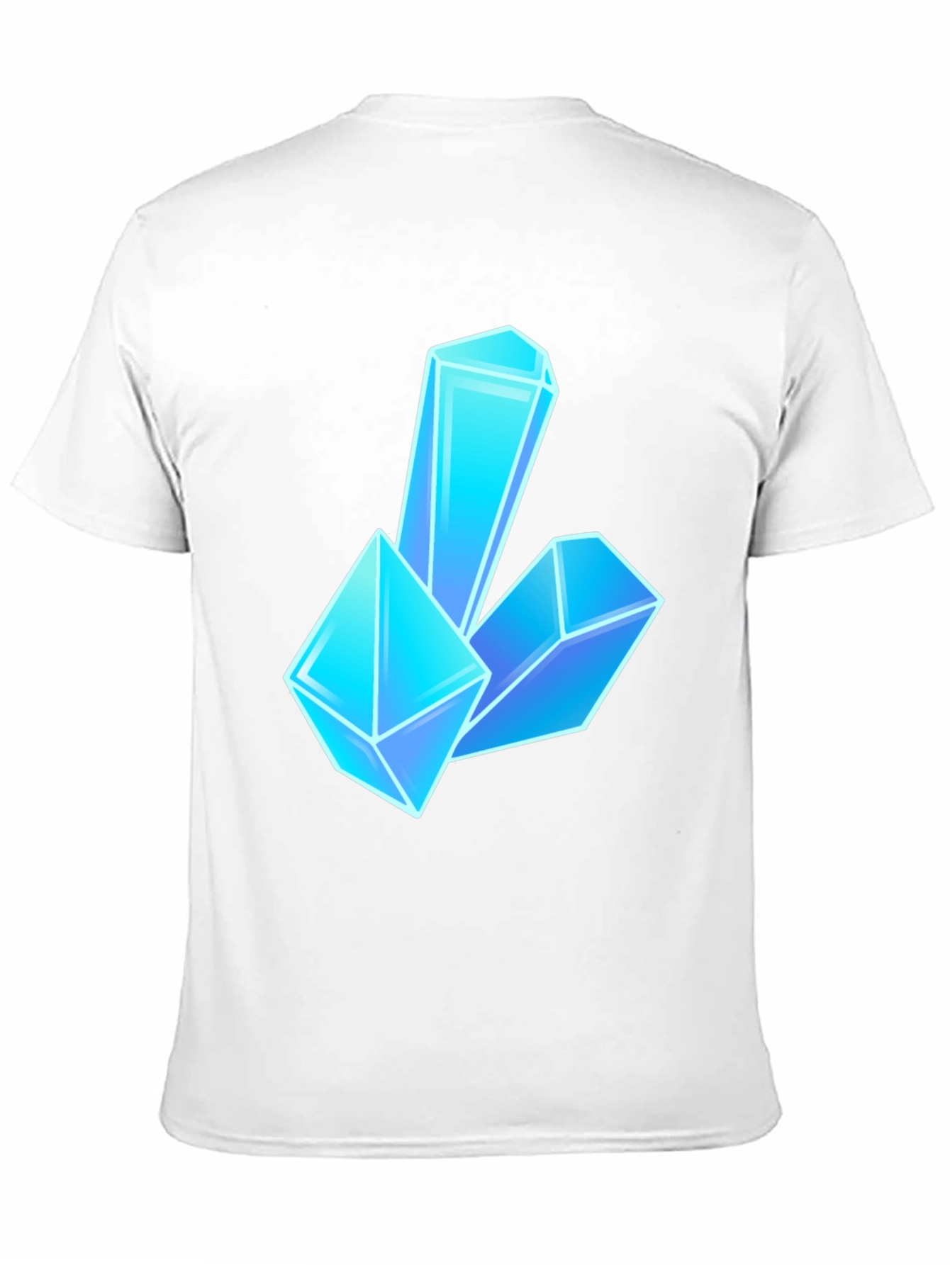 Crystal Gem Graphic Tee - Black Unisex T-Shirt