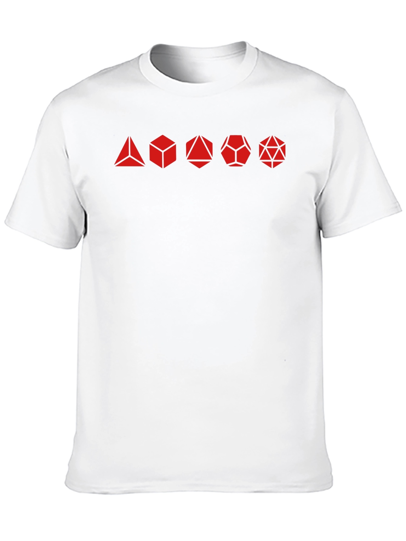 D&D Dice Set Black Graphic Tee