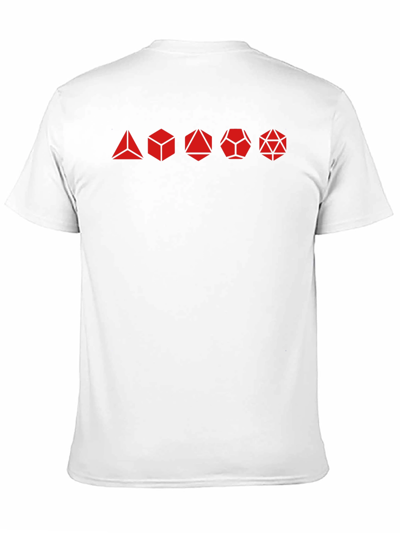 D&D Dice Set Black Graphic Tee