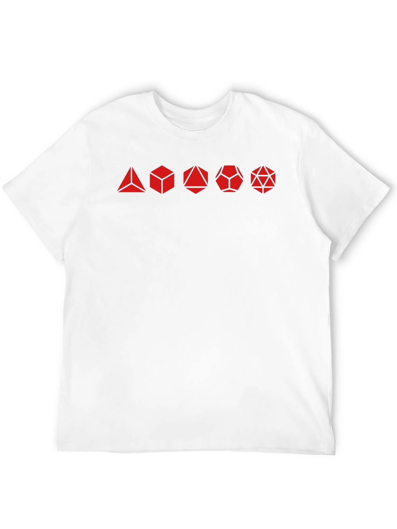 D&D Dice Set Black Graphic Tee