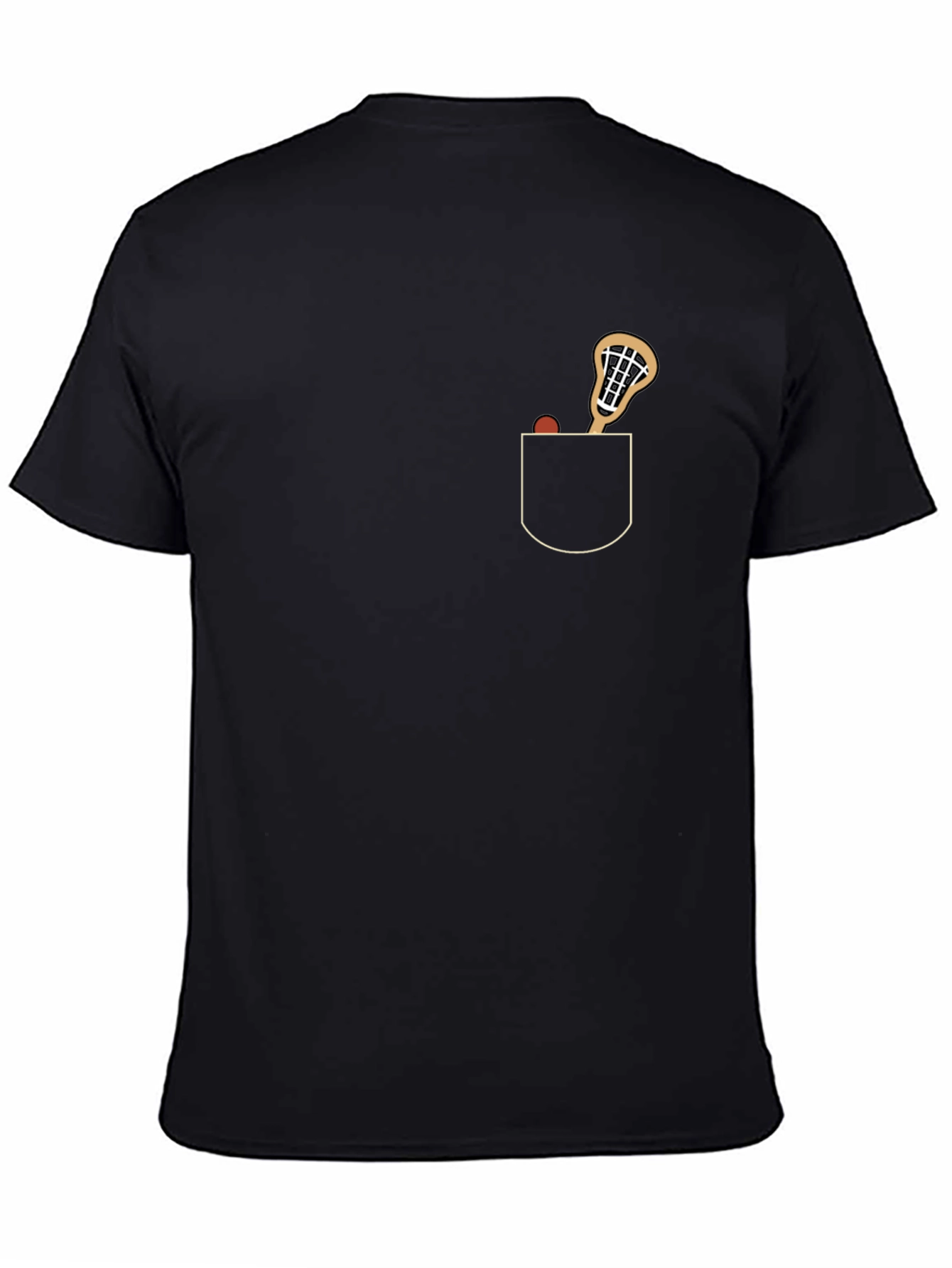 Lacrosse Pocket Graphic Tee - Cool Casual Style