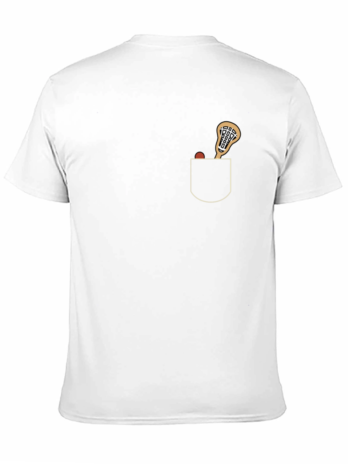 Lacrosse Pocket Graphic Tee - Cool Casual Style