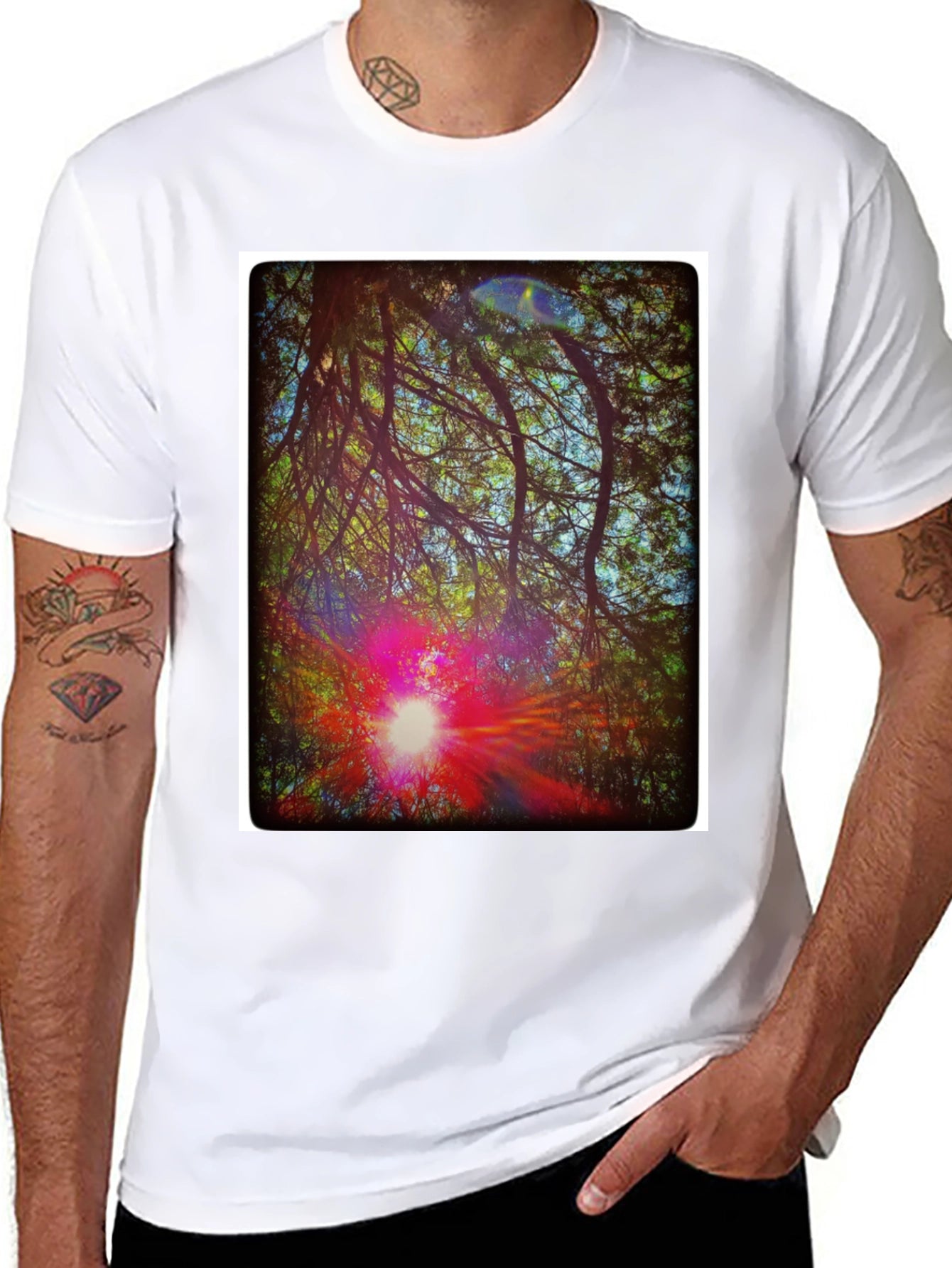 Natures Light T-Shirt - Artistic Graphic Tee