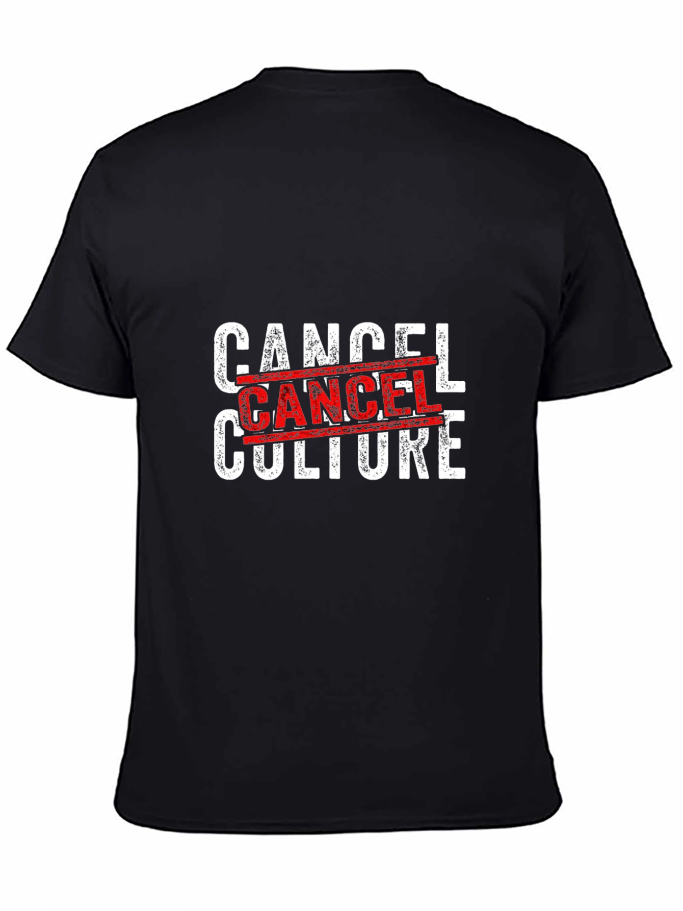 Cancel Culture Graphic Tee - Black