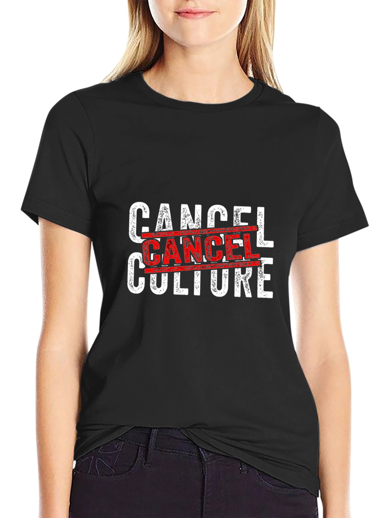 Cancel Culture Graphic Tee - Black
