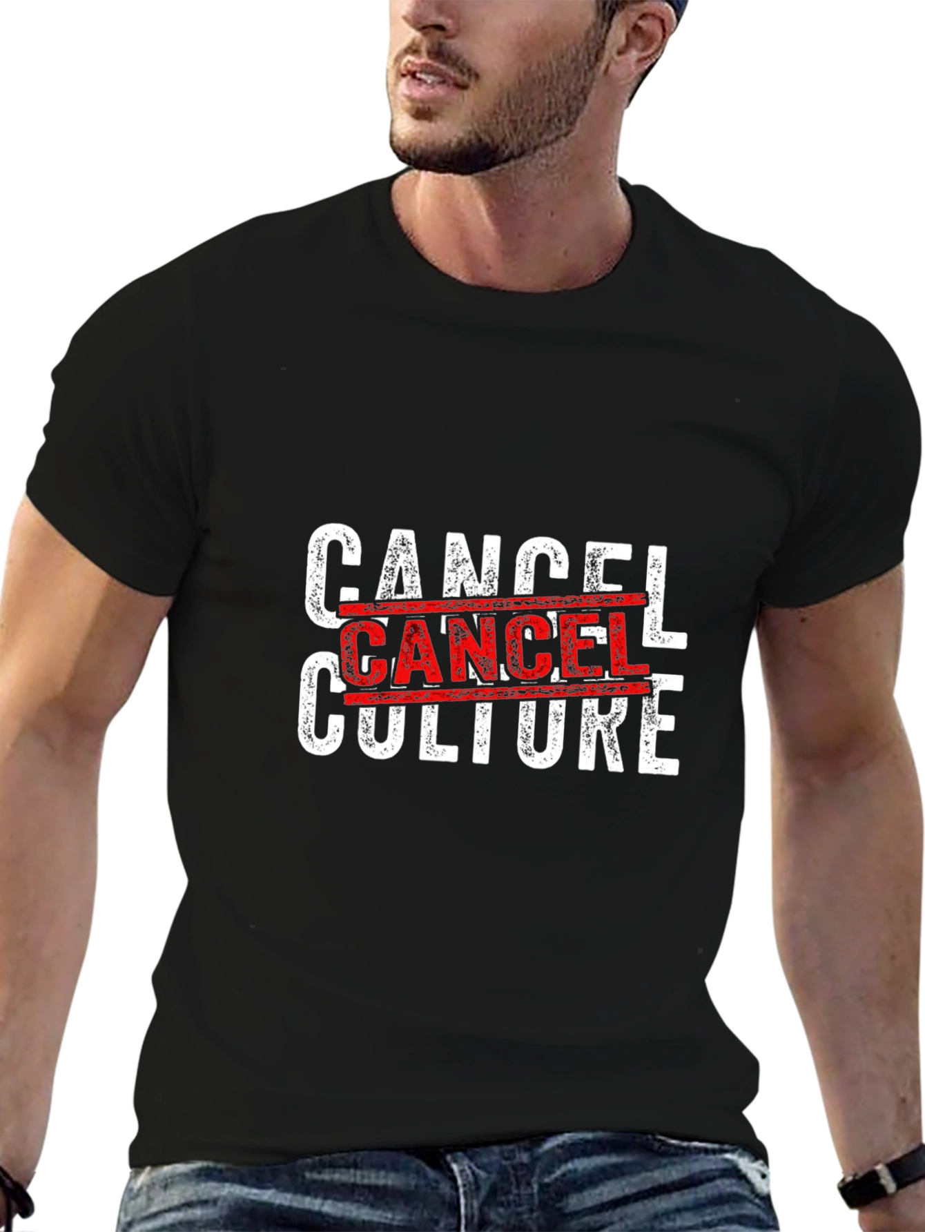 Cancel Culture Graphic Tee - Black