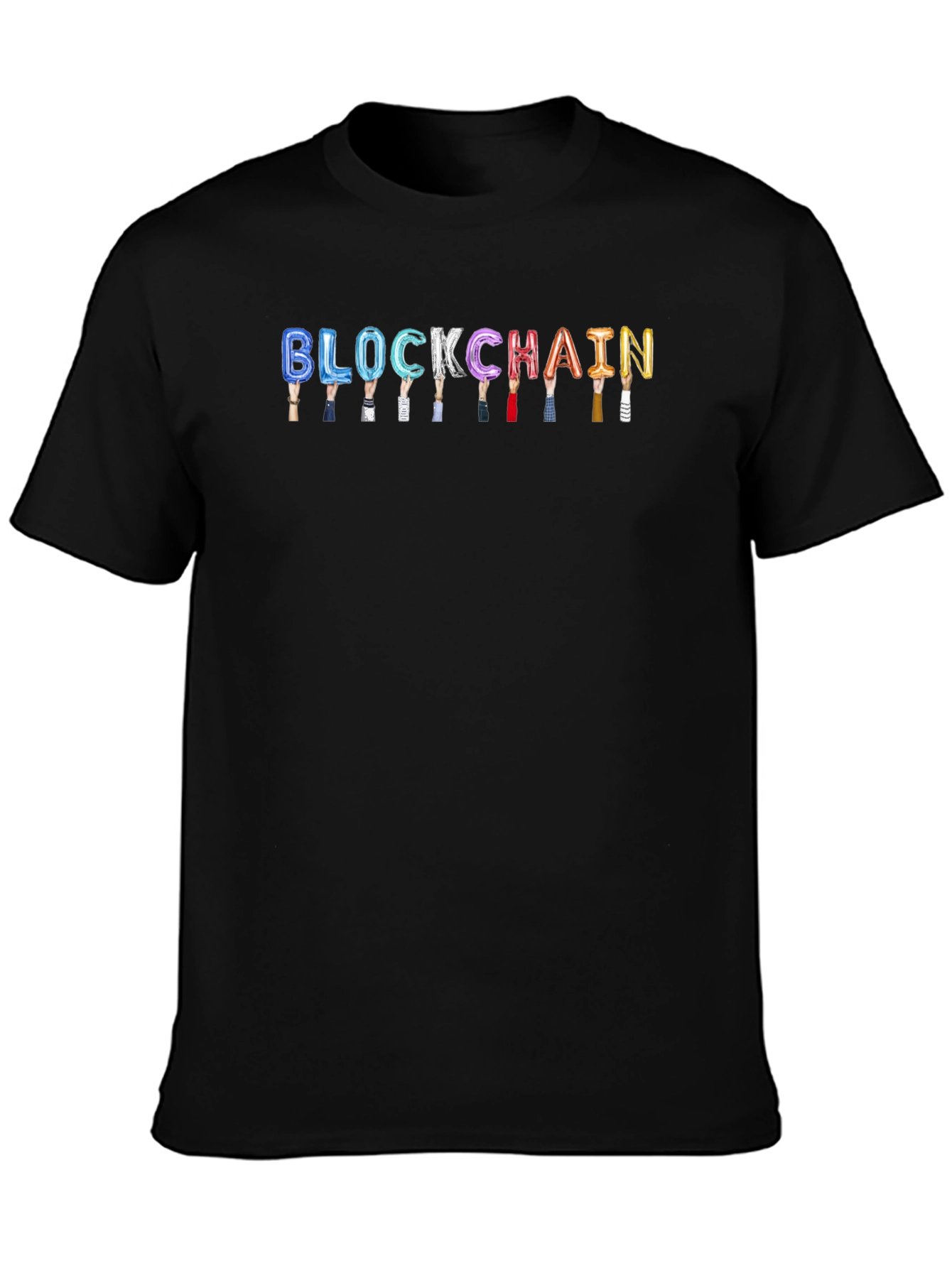 Blockchain Balloon T-Shirt - Crypto Enthusiast Apparel