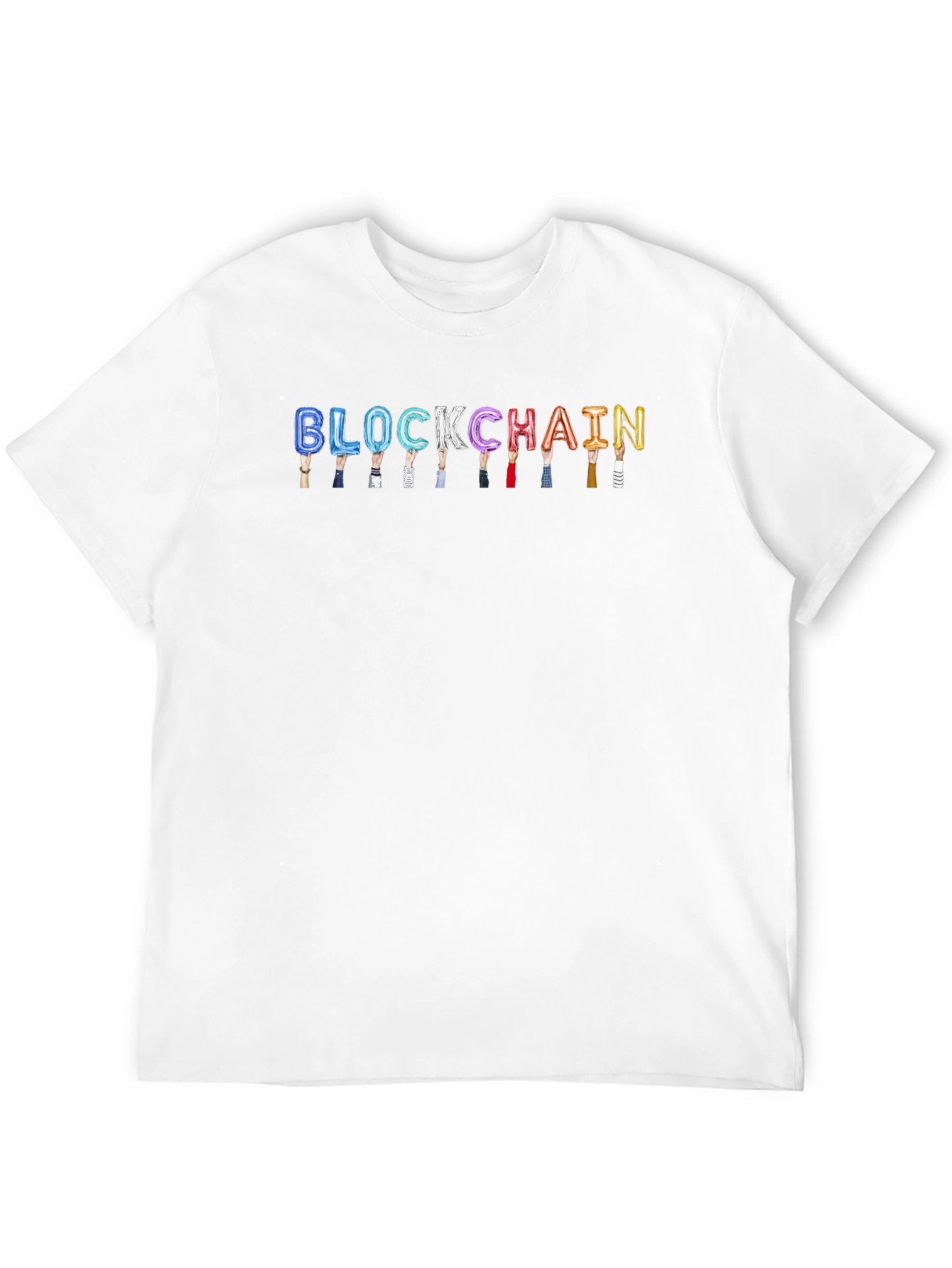 Blockchain Balloon T-Shirt - Crypto Enthusiast Apparel