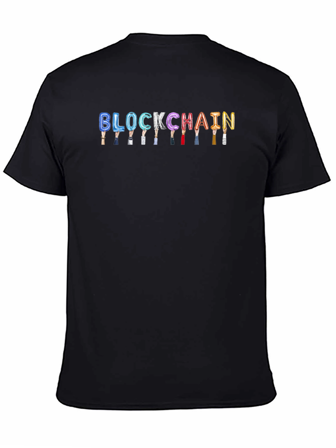 Blockchain Balloon T-Shirt - Crypto Enthusiast Apparel