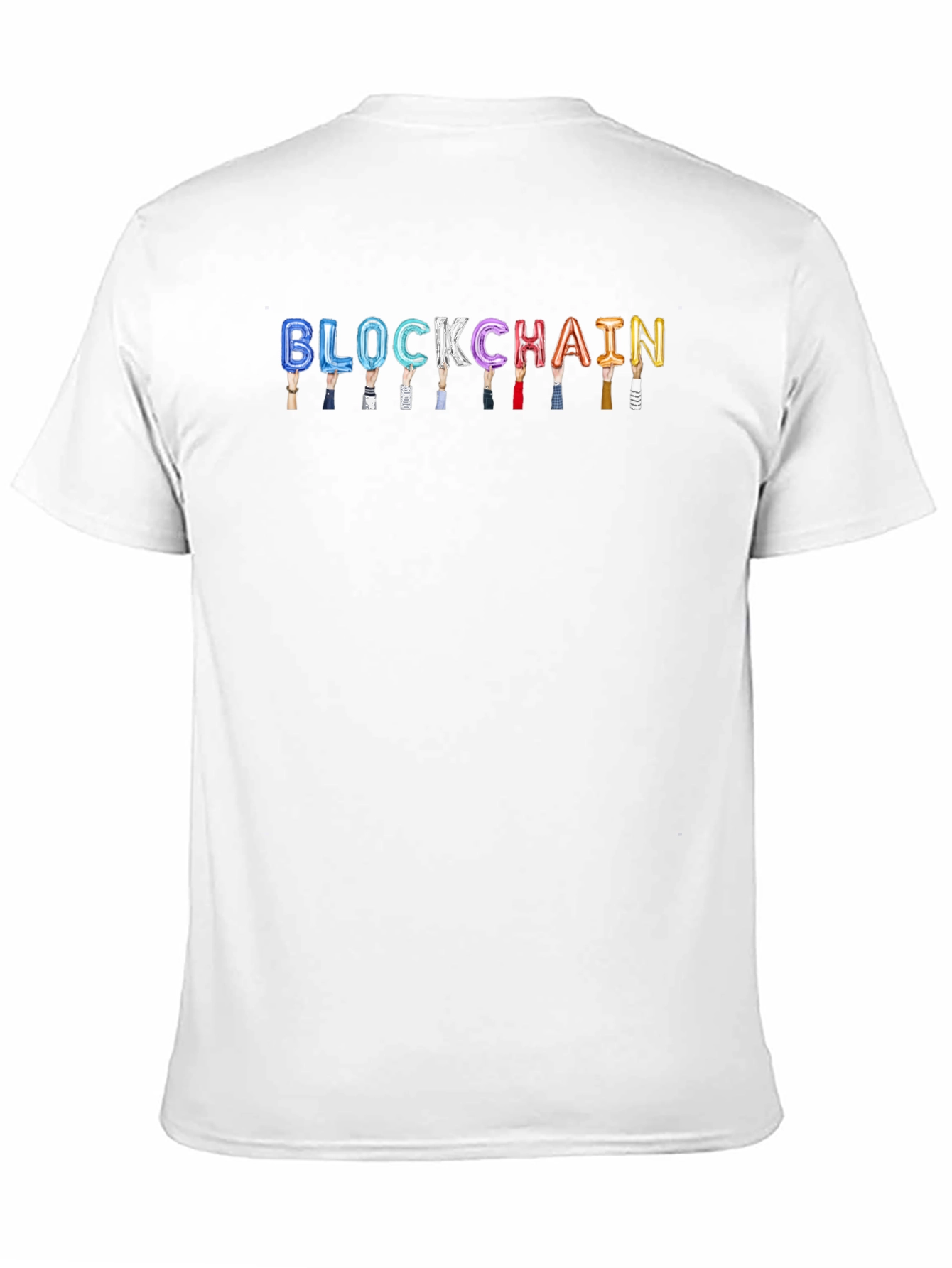 Blockchain Balloon T-Shirt - Crypto Enthusiast Apparel