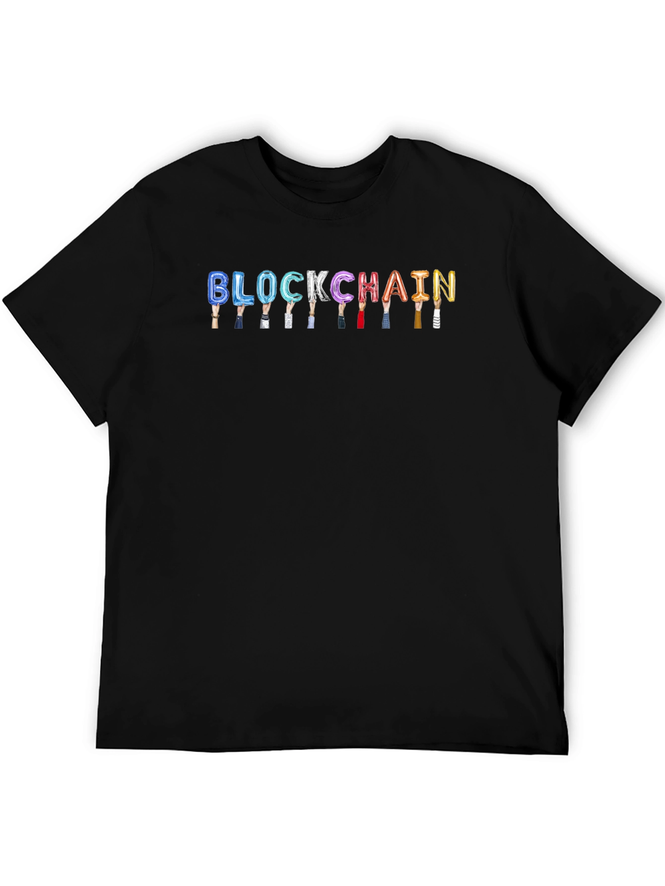 Blockchain Balloon T-Shirt - Crypto Enthusiast Apparel