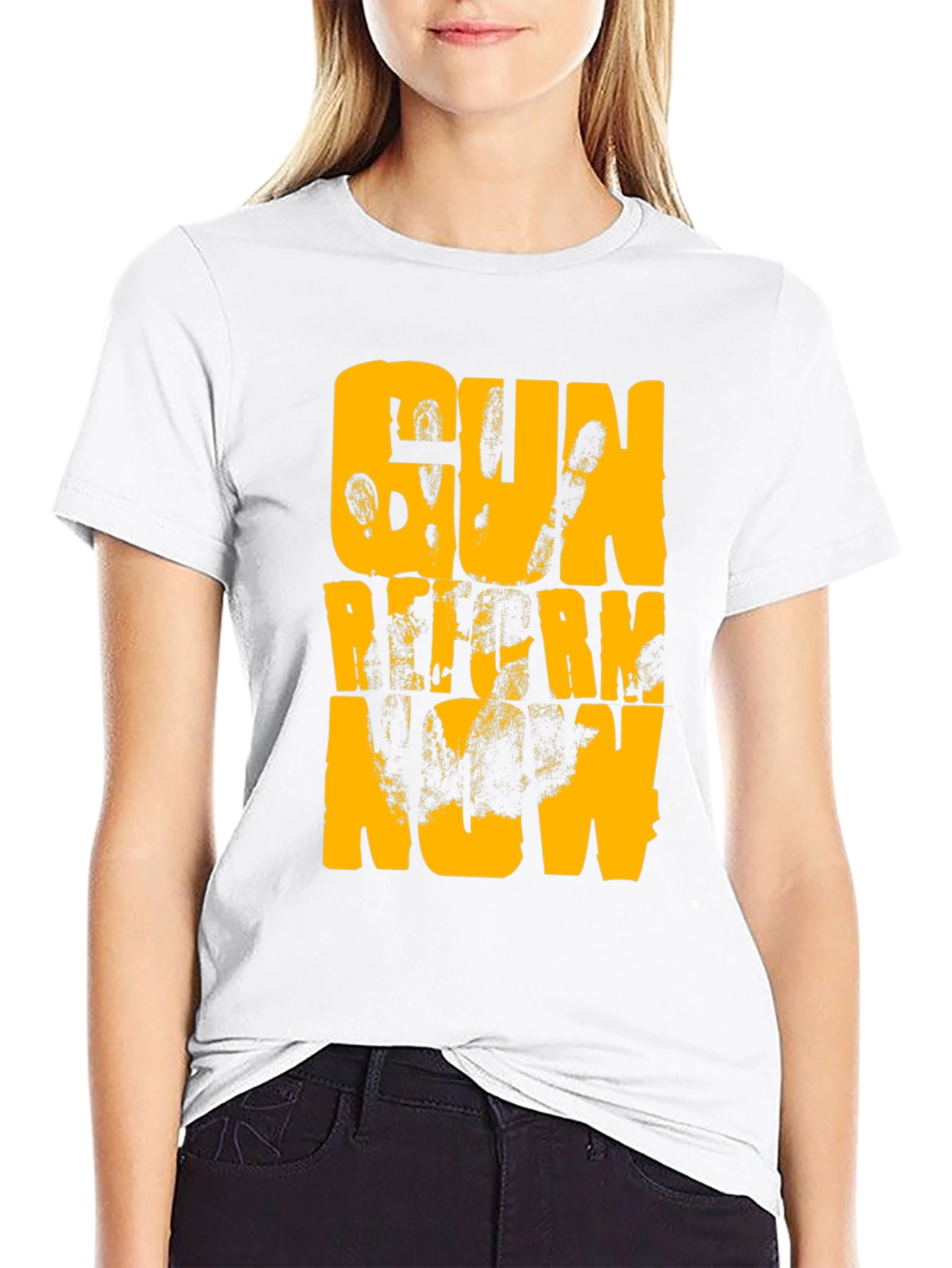 Gun Reform Now Black T-Shirt