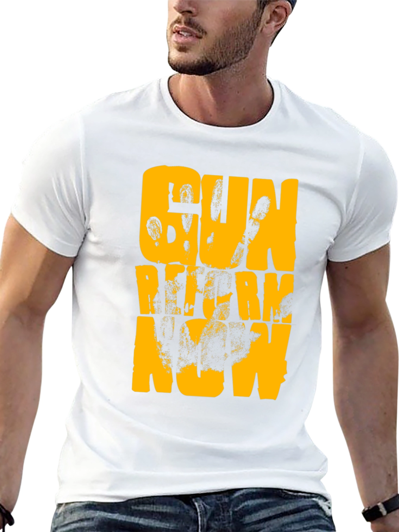Gun Reform Now Black T-Shirt