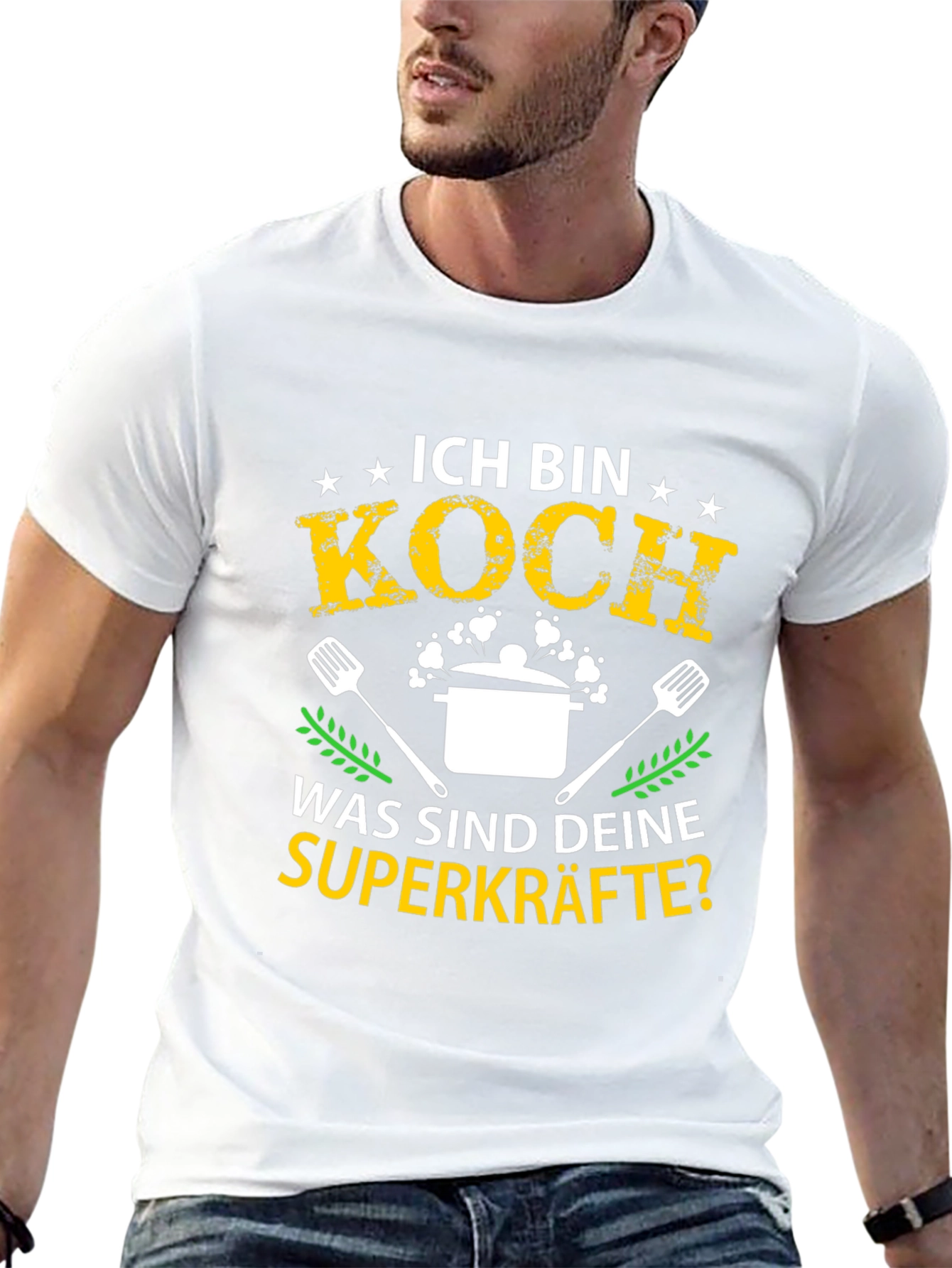 Chef Superpowers T-Shirt - Koch German Cooking