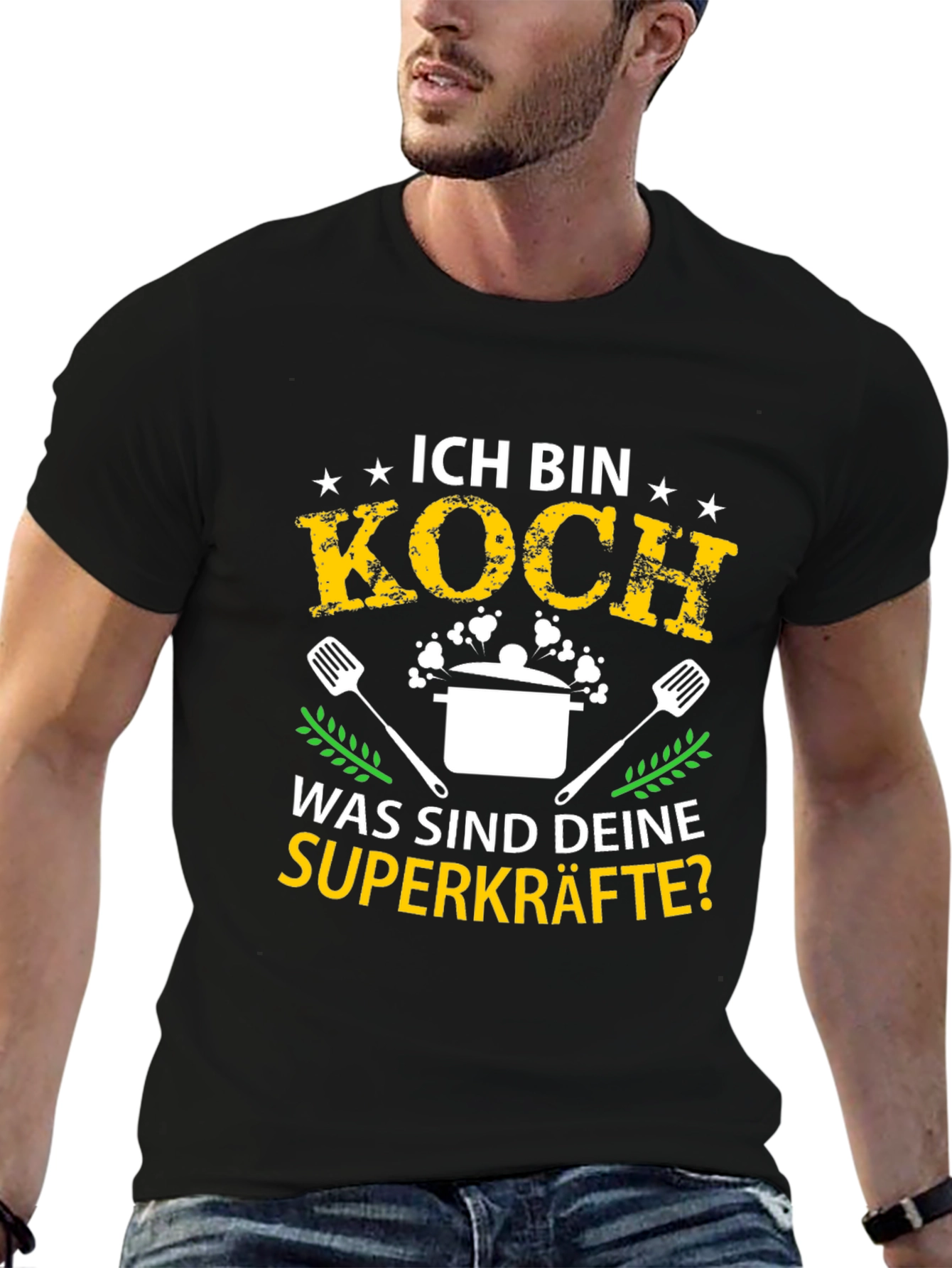 Chef Superpowers T-Shirt - Koch German Cooking