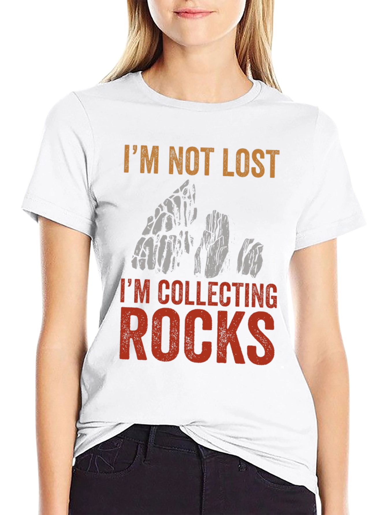 Im Not Lost Im Collecting Rocks T-Shirt