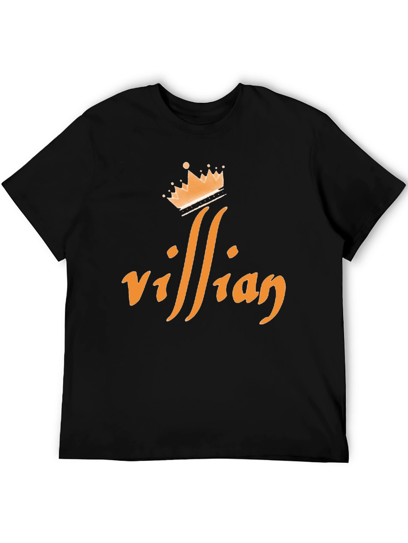 Villain Crown Graphic T-Shirt - Black