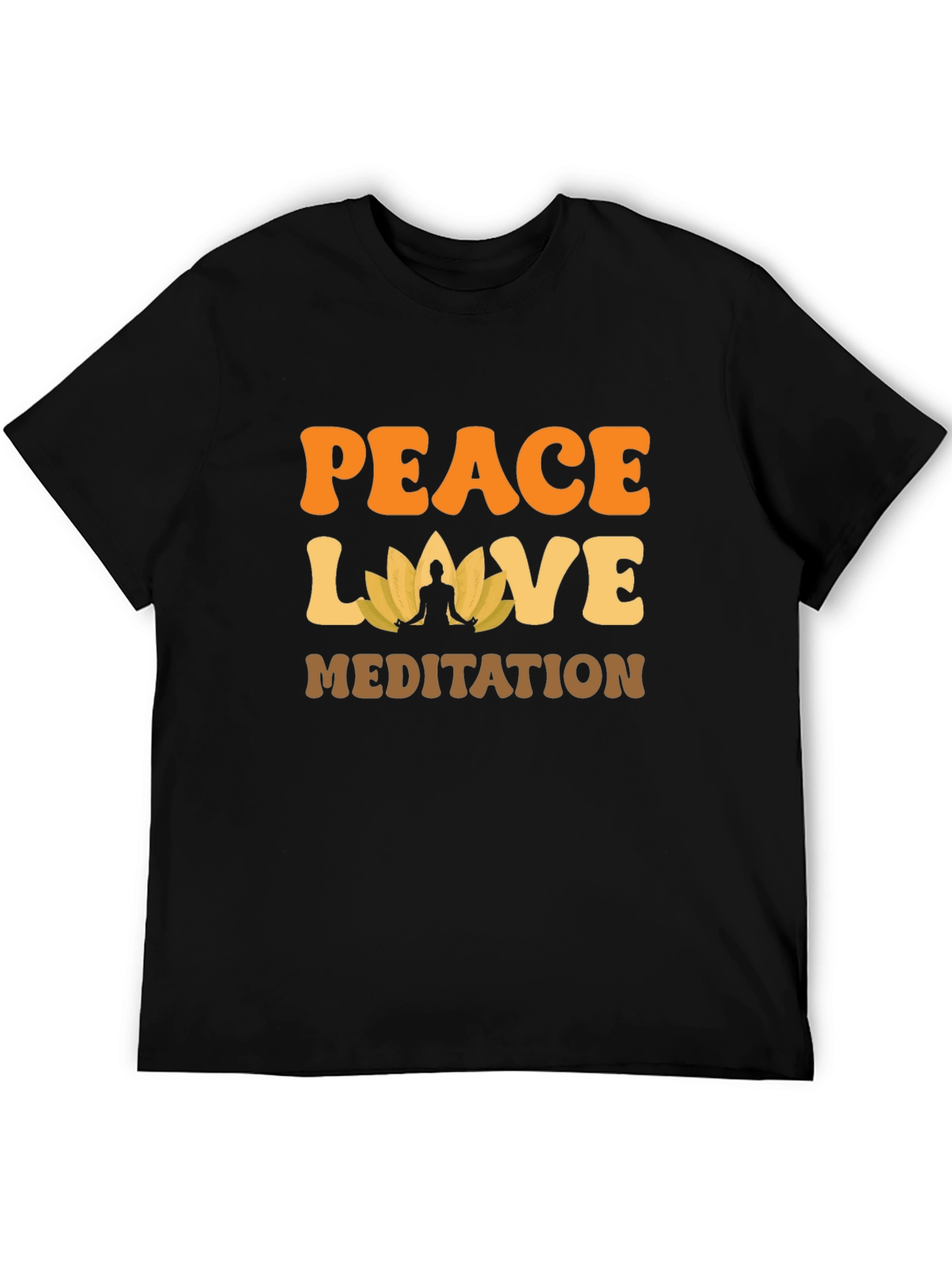 Peace Love Meditation T-Shirt