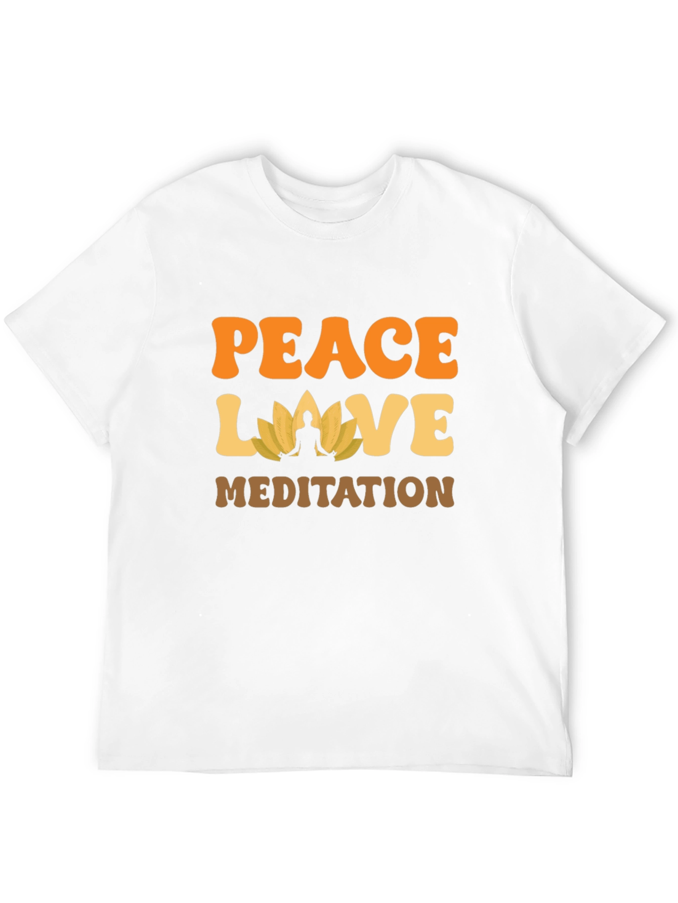 Peace Love Meditation T-Shirt
