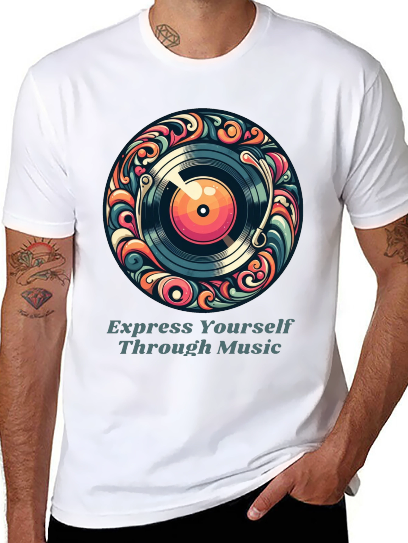 Express Yourself Music Tee