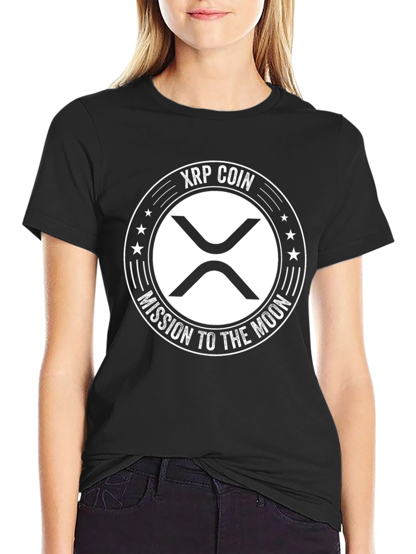 XRP Coin: Mission to the Moon T-Shirt
